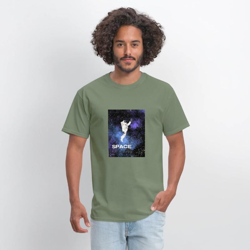 Astronaut in Space – Cosmic Explorer Tee