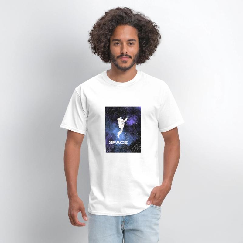 Astronaut in Space – Cosmic Explorer Tee