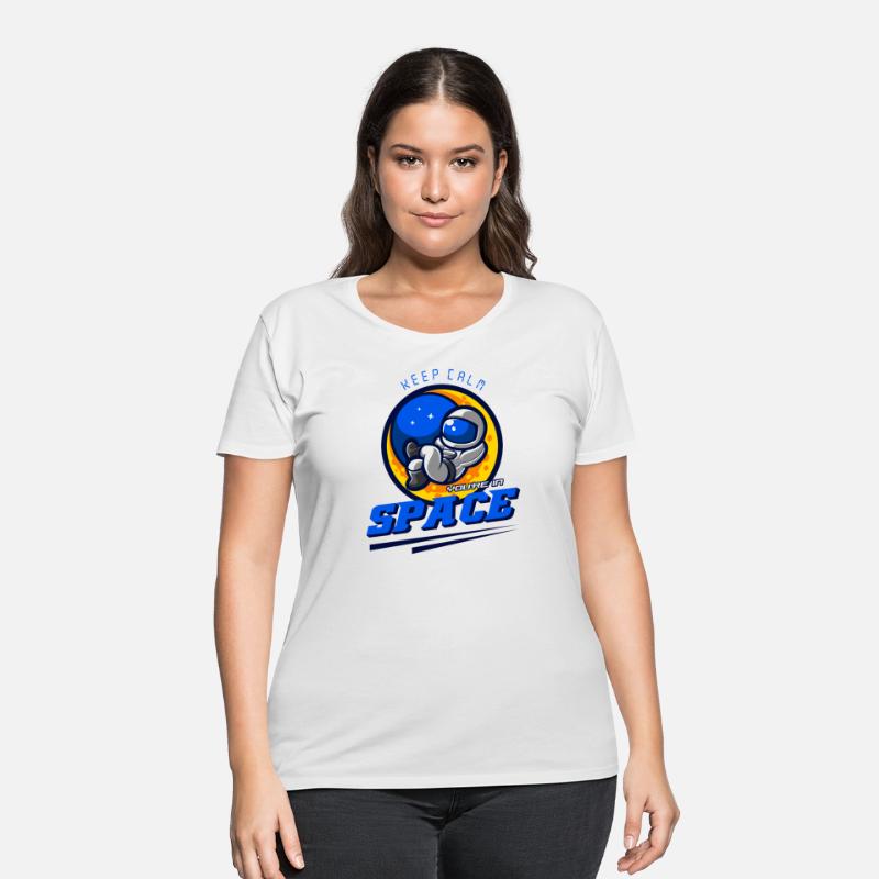 astronaut keep calm you're in space