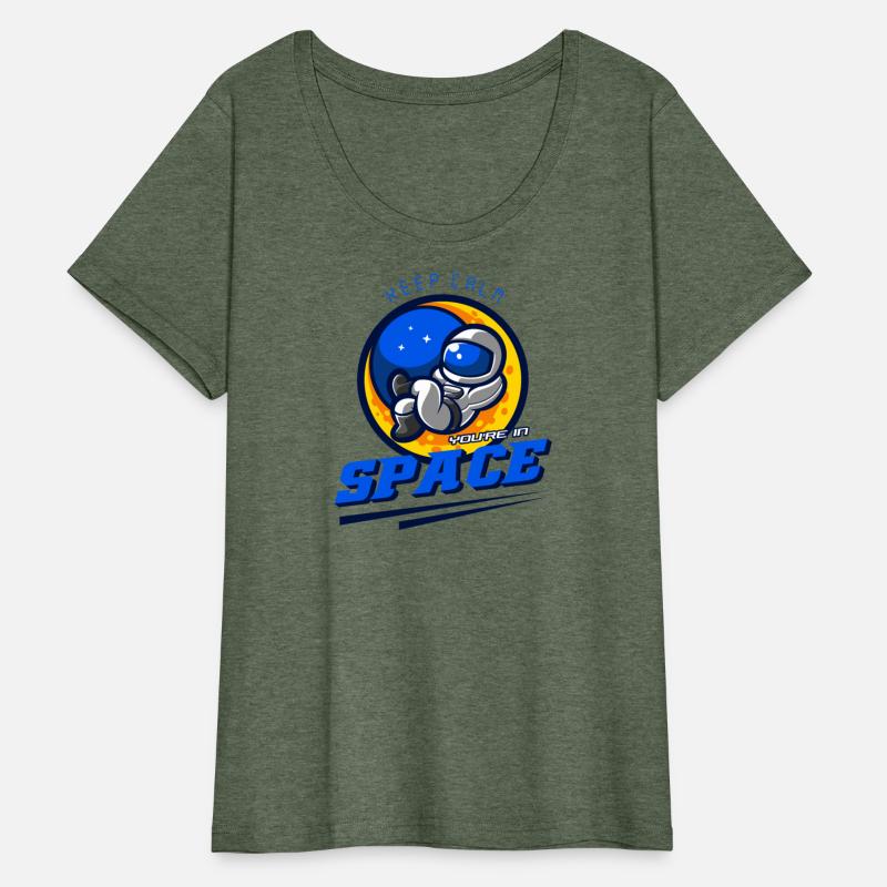 astronaut keep calm you're in space