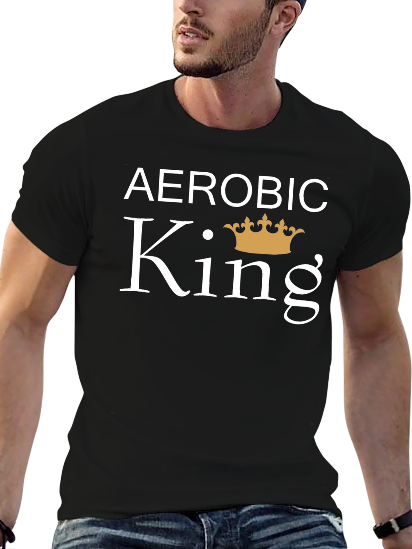 Aerobic King Graphic T-Shirt