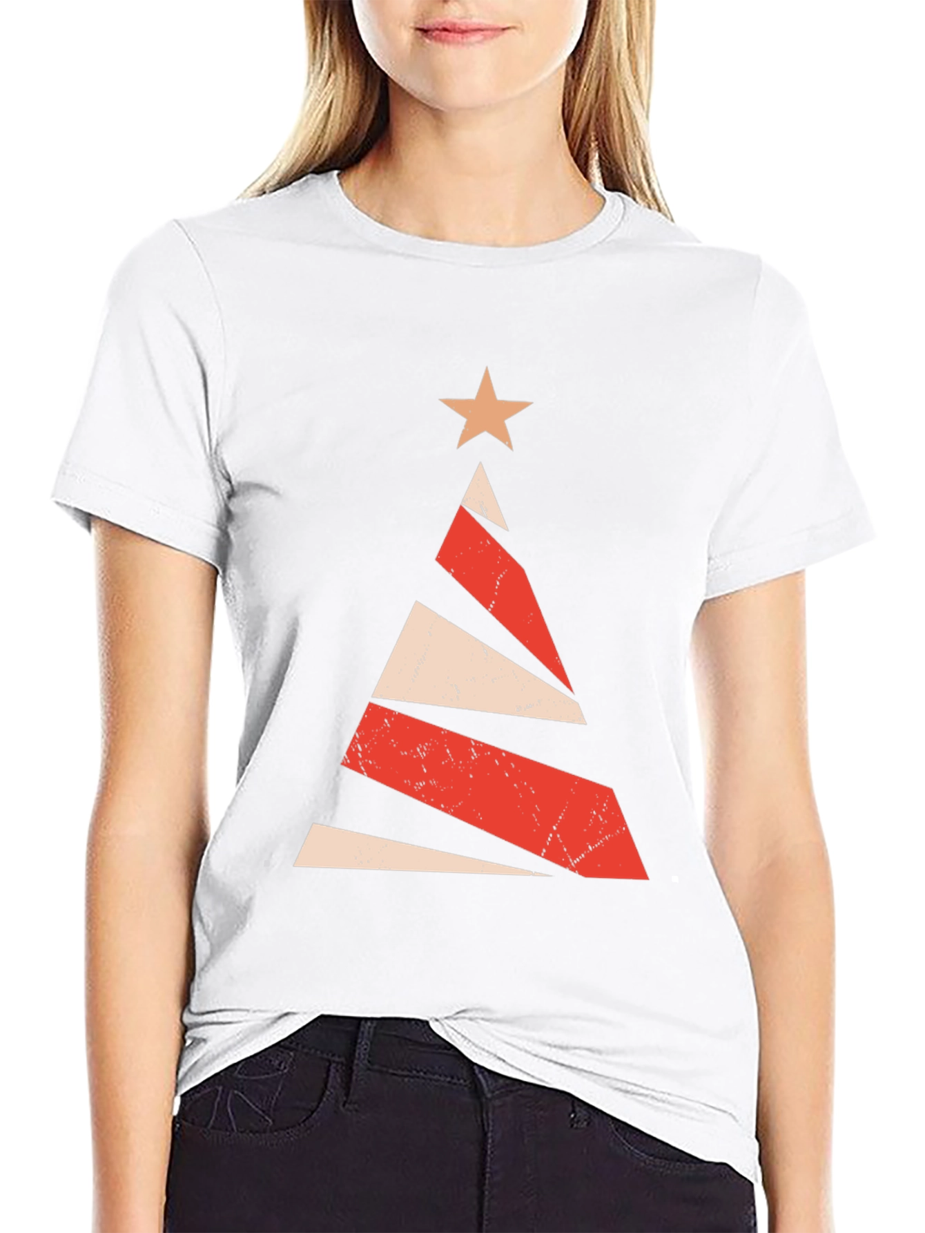Retro Christmas Tree Graphic Tee