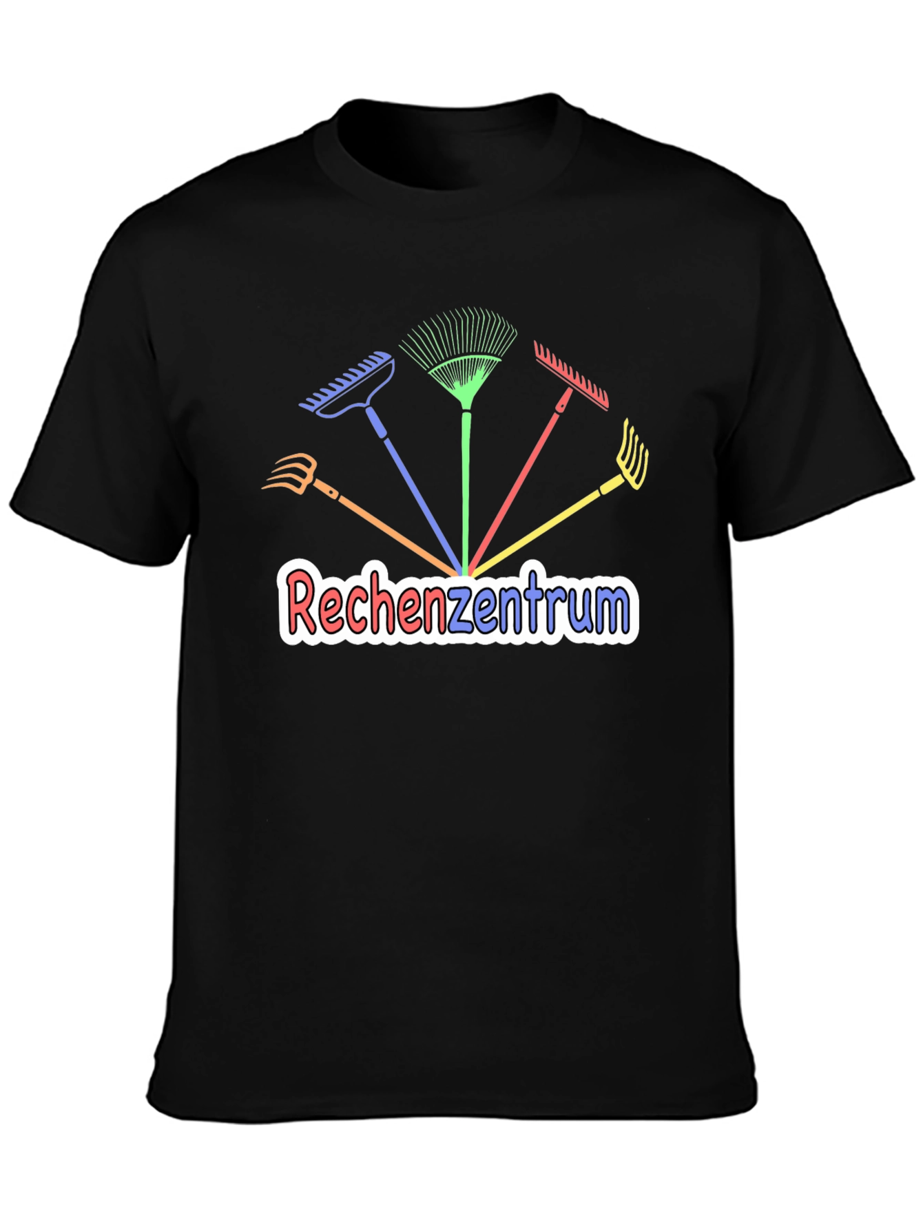 Rechenzentrum Rakes Graphic T-Shirt