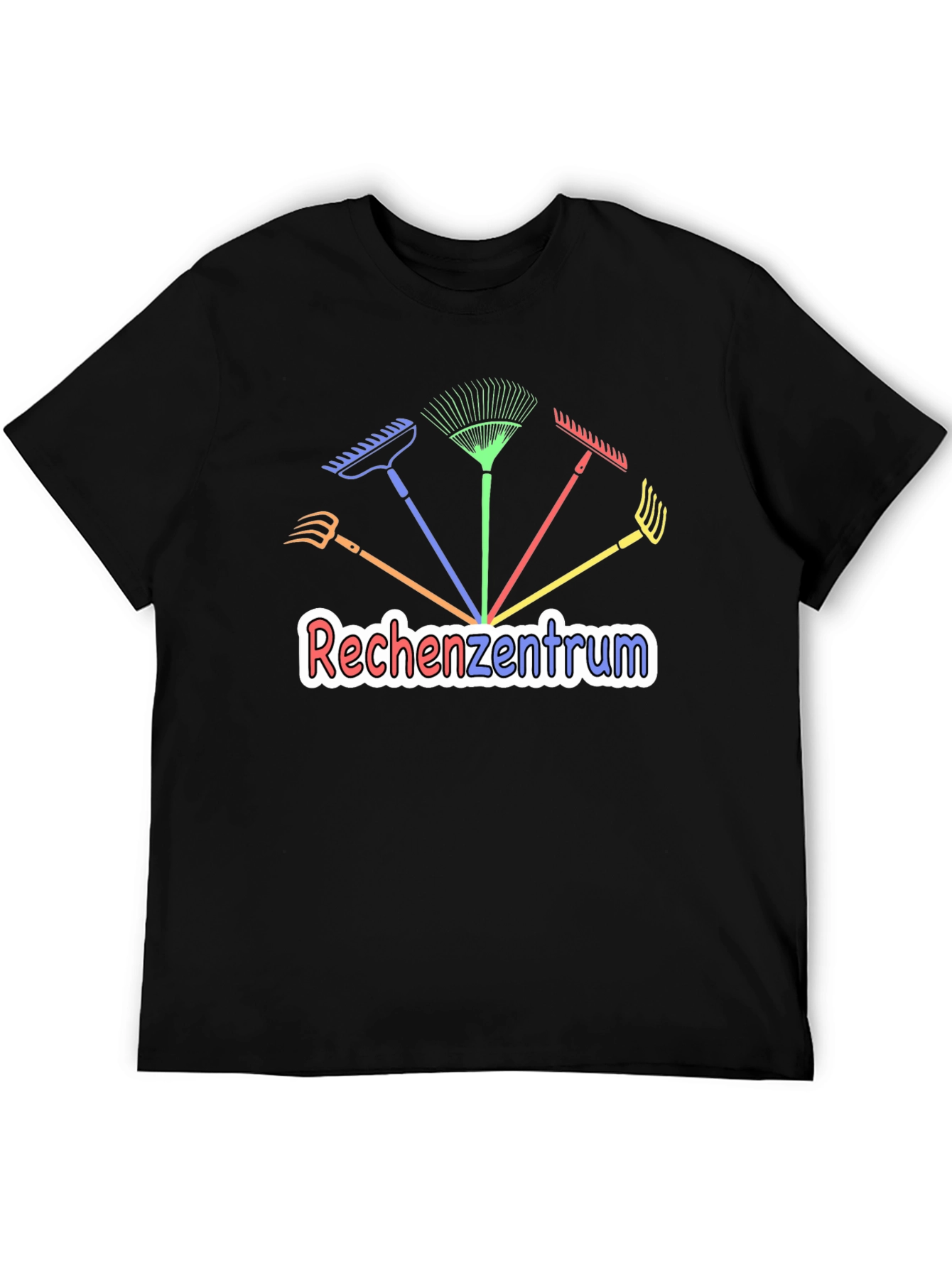 Rechenzentrum Rakes Graphic T-Shirt