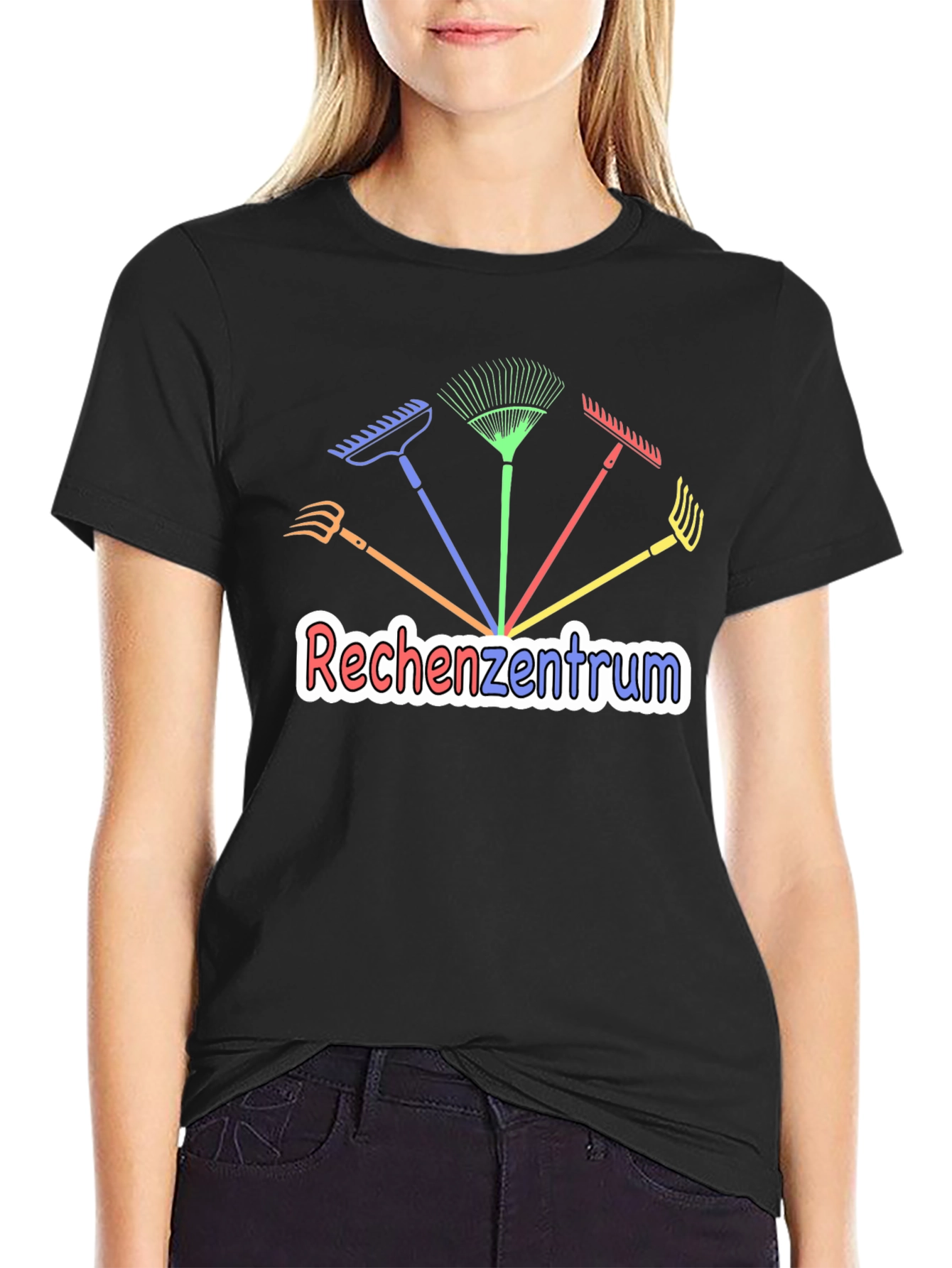 Rechenzentrum Rakes Graphic T-Shirt