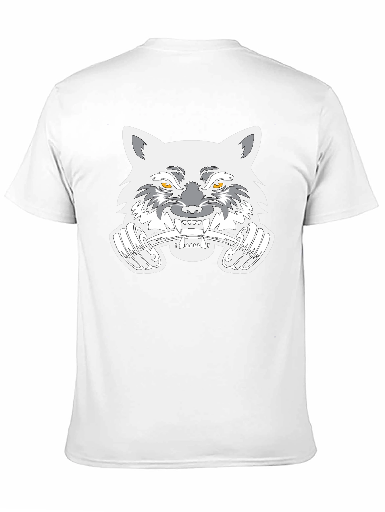 Raccoon Barbell Black T-Shirt - Gym Rat Animal Tee