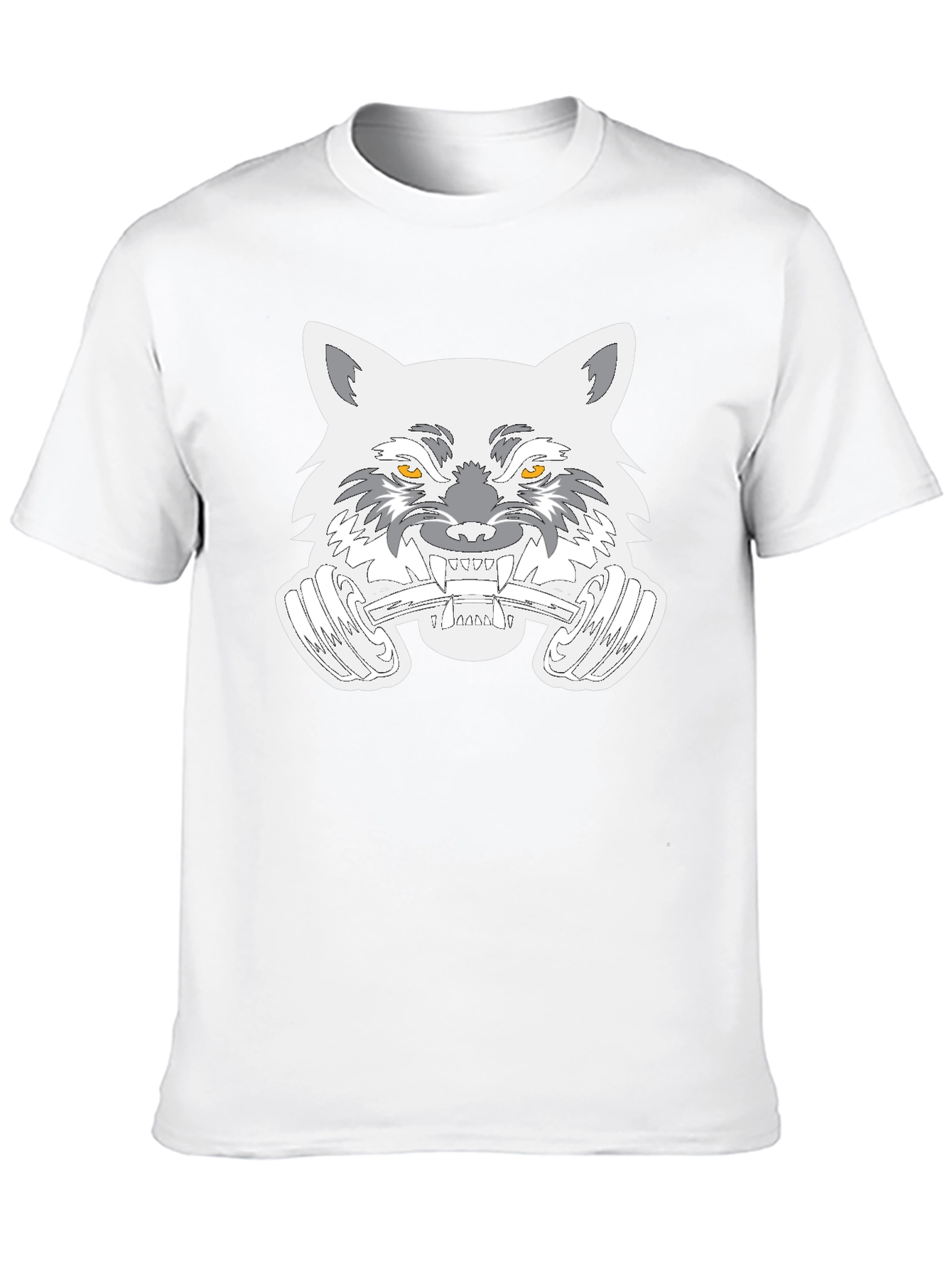 Raccoon Barbell Black T-Shirt - Gym Rat Animal Tee