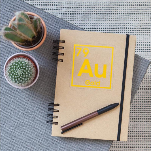 AU Gold – Elemental Gold Label Design