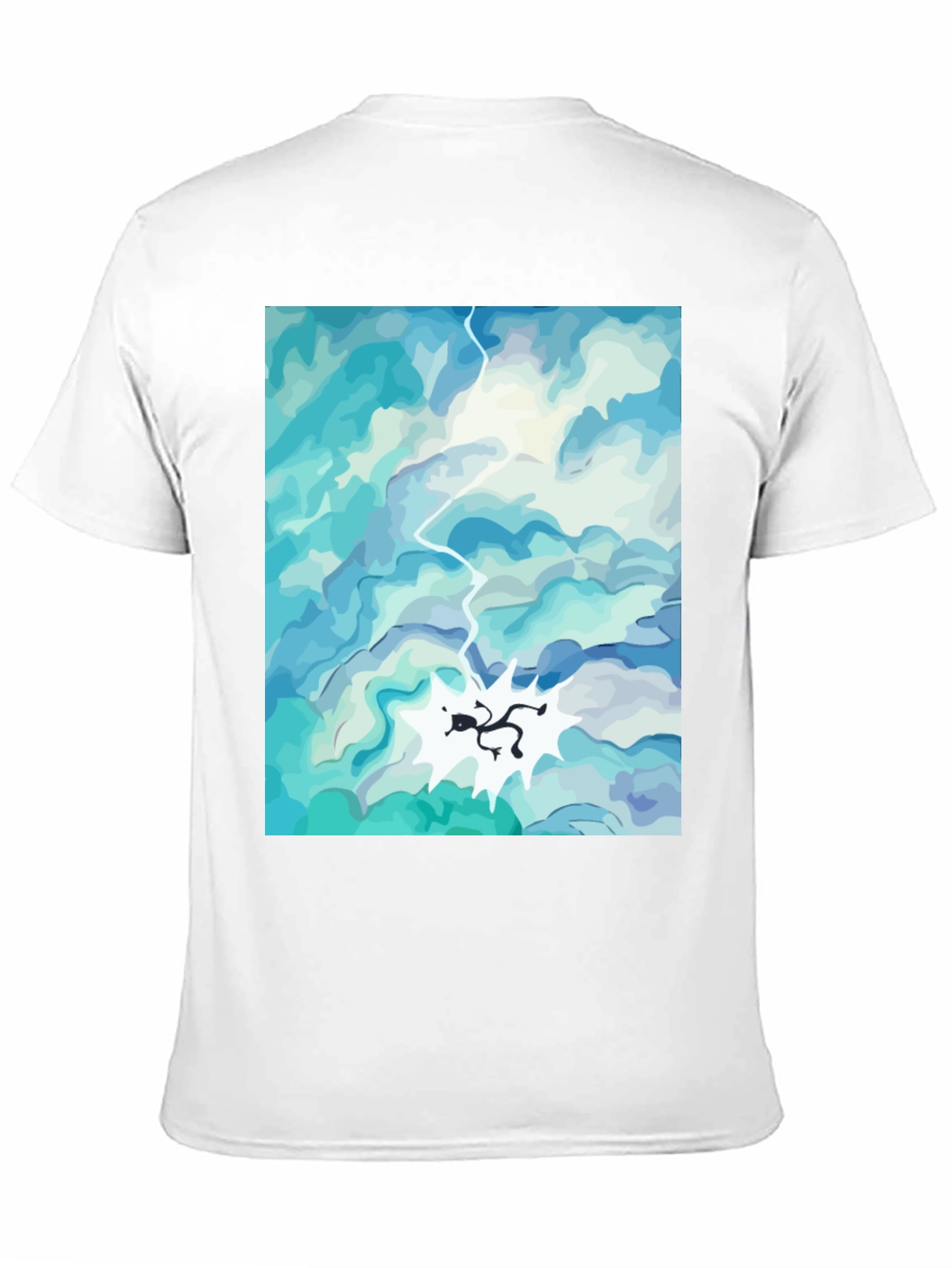 Sky Diver Black T-Shirt