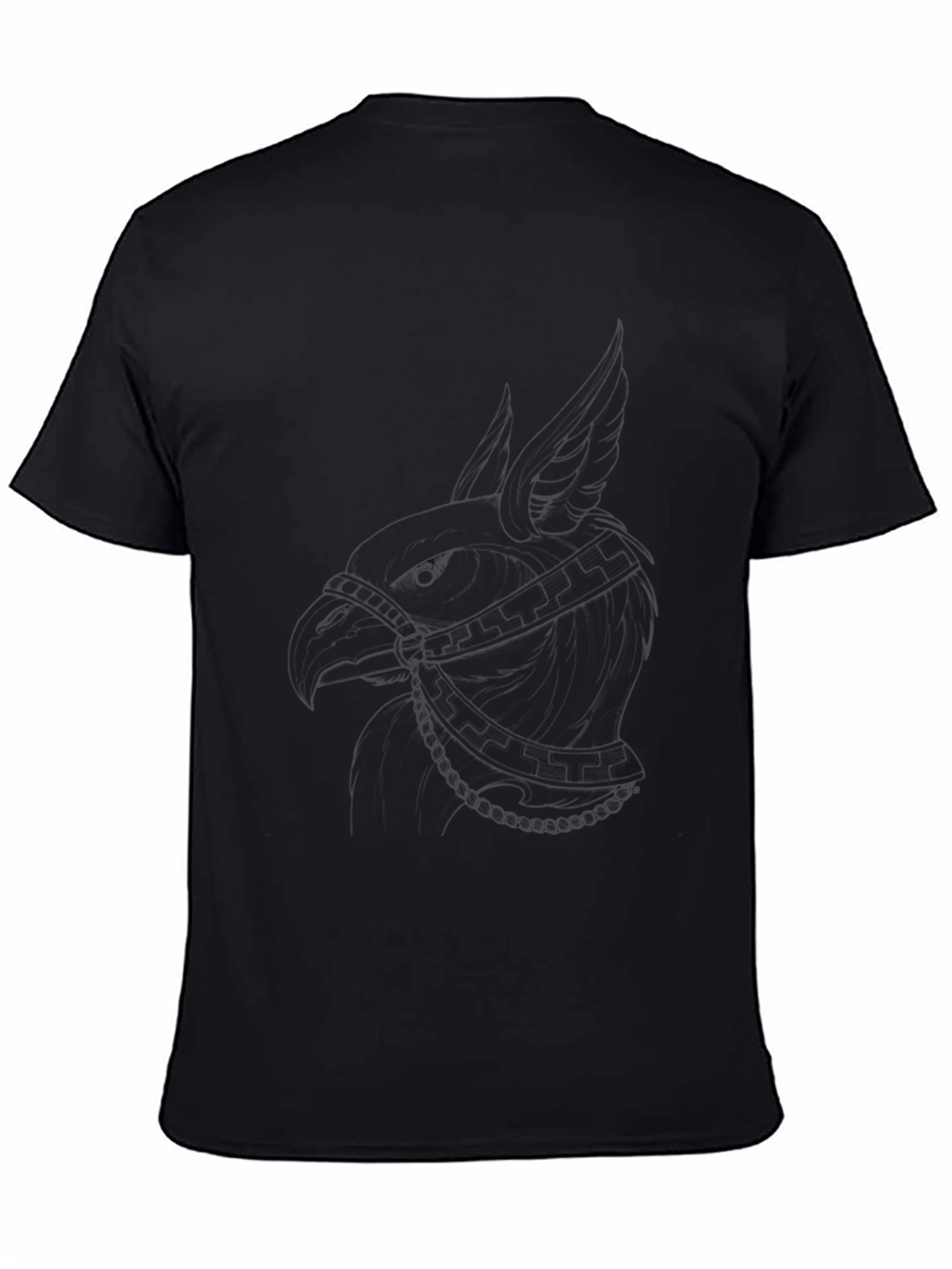 Black Griffin Graphic Tee - Stylish Mens T-Shirt