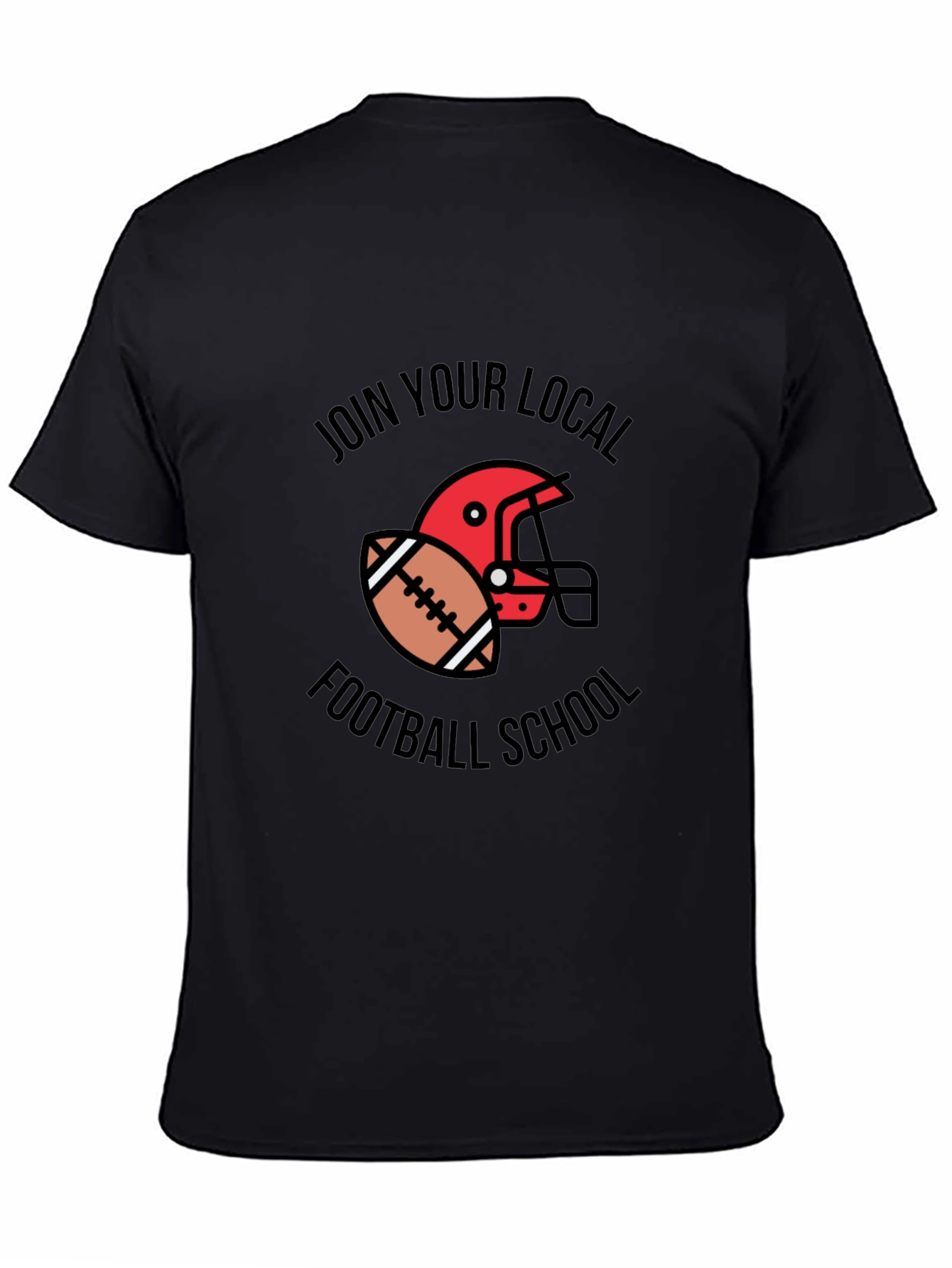 Football School Graphic Tee - Join Your Local Team!