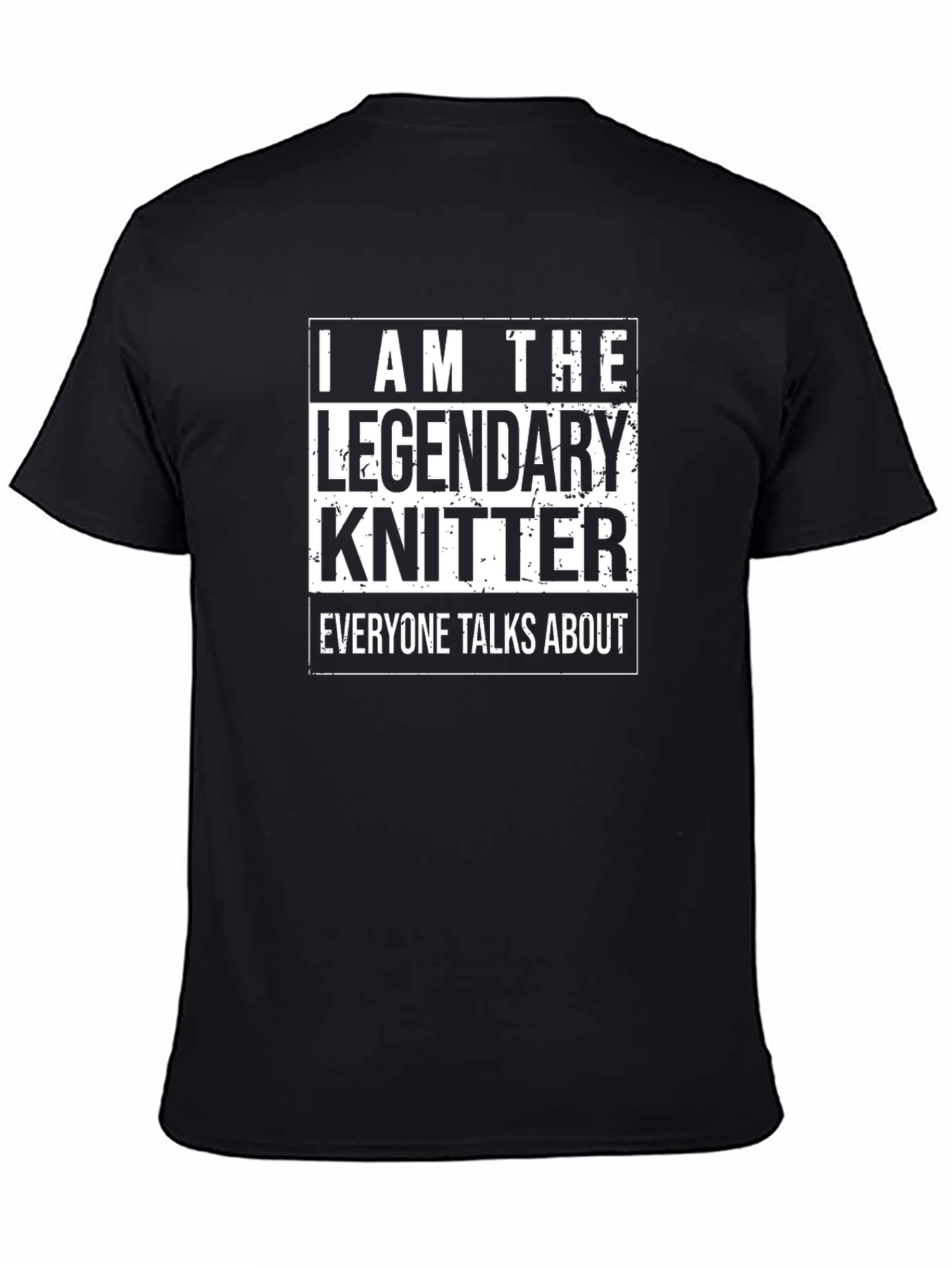 Legendary Knitter T-Shirt - Funny Knitting Gift