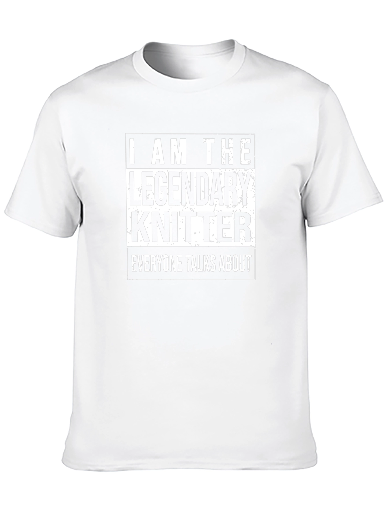 Legendary Knitter T-Shirt - Funny Knitting Gift