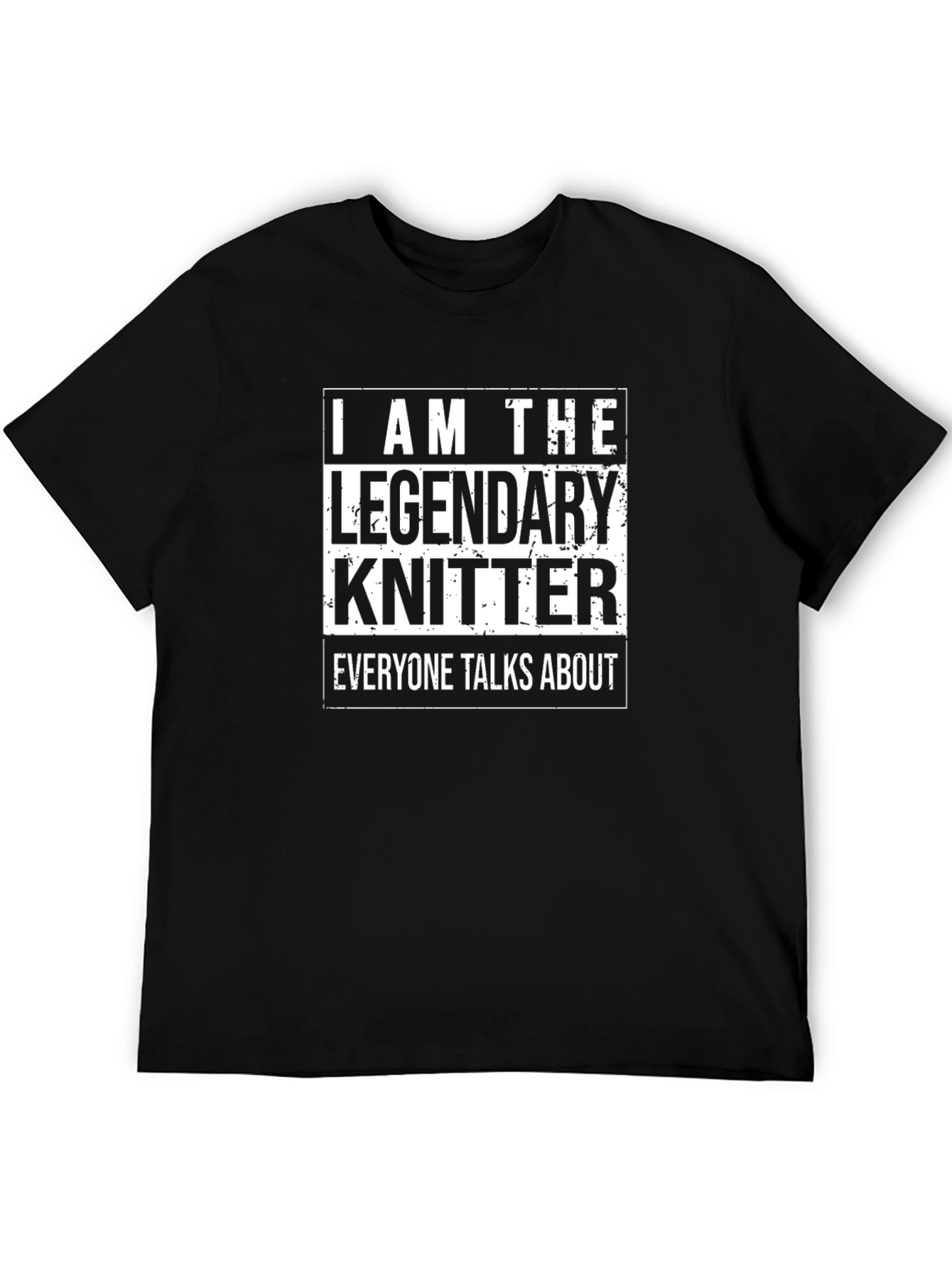 Legendary Knitter T-Shirt - Funny Knitting Gift