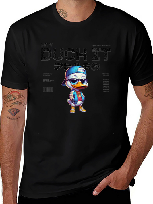 Cool Duck Graphic Tee - Unisex Black T-Shirt