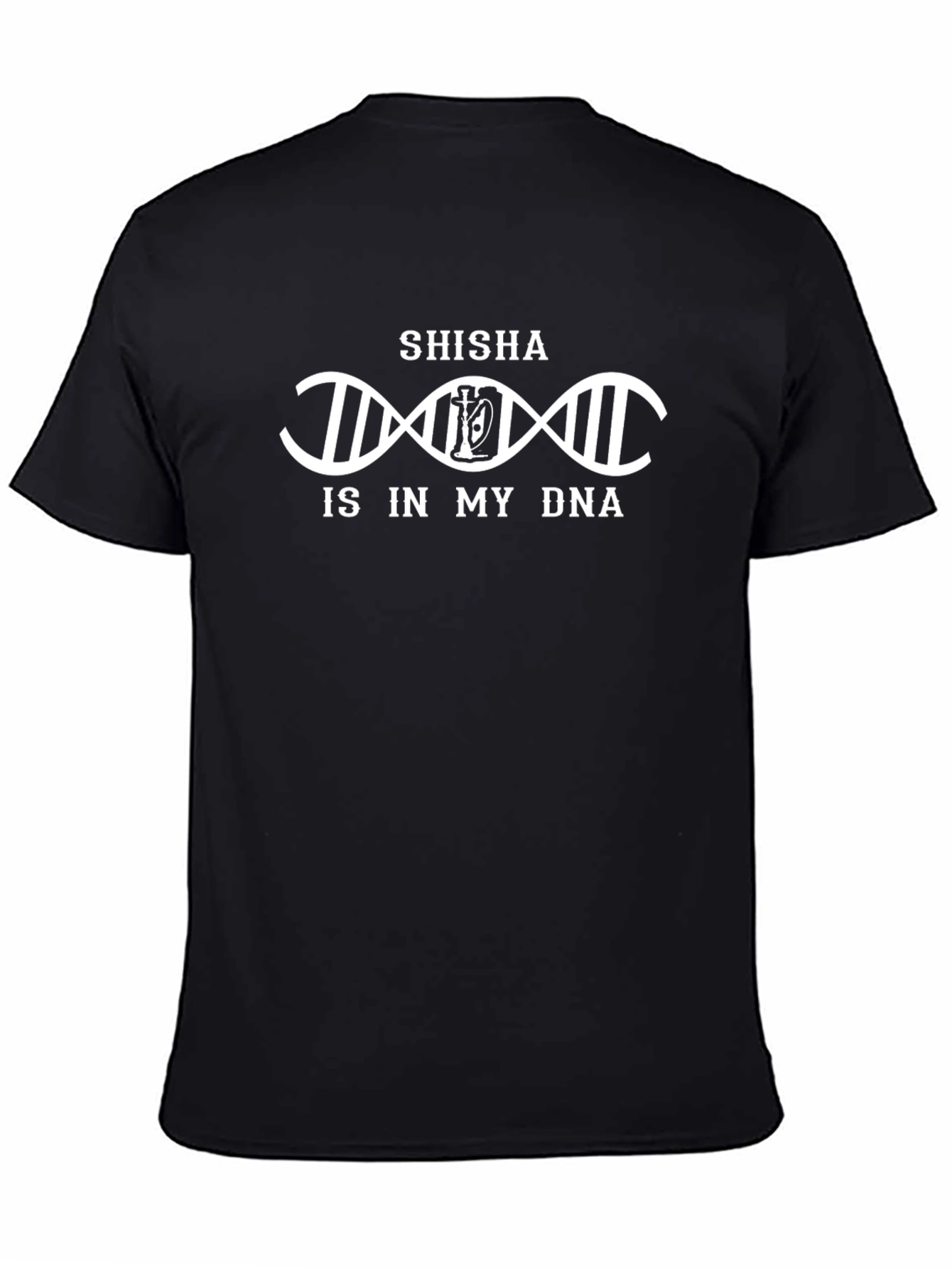 Shisha In My DNA Graphic T-Shirt - Black