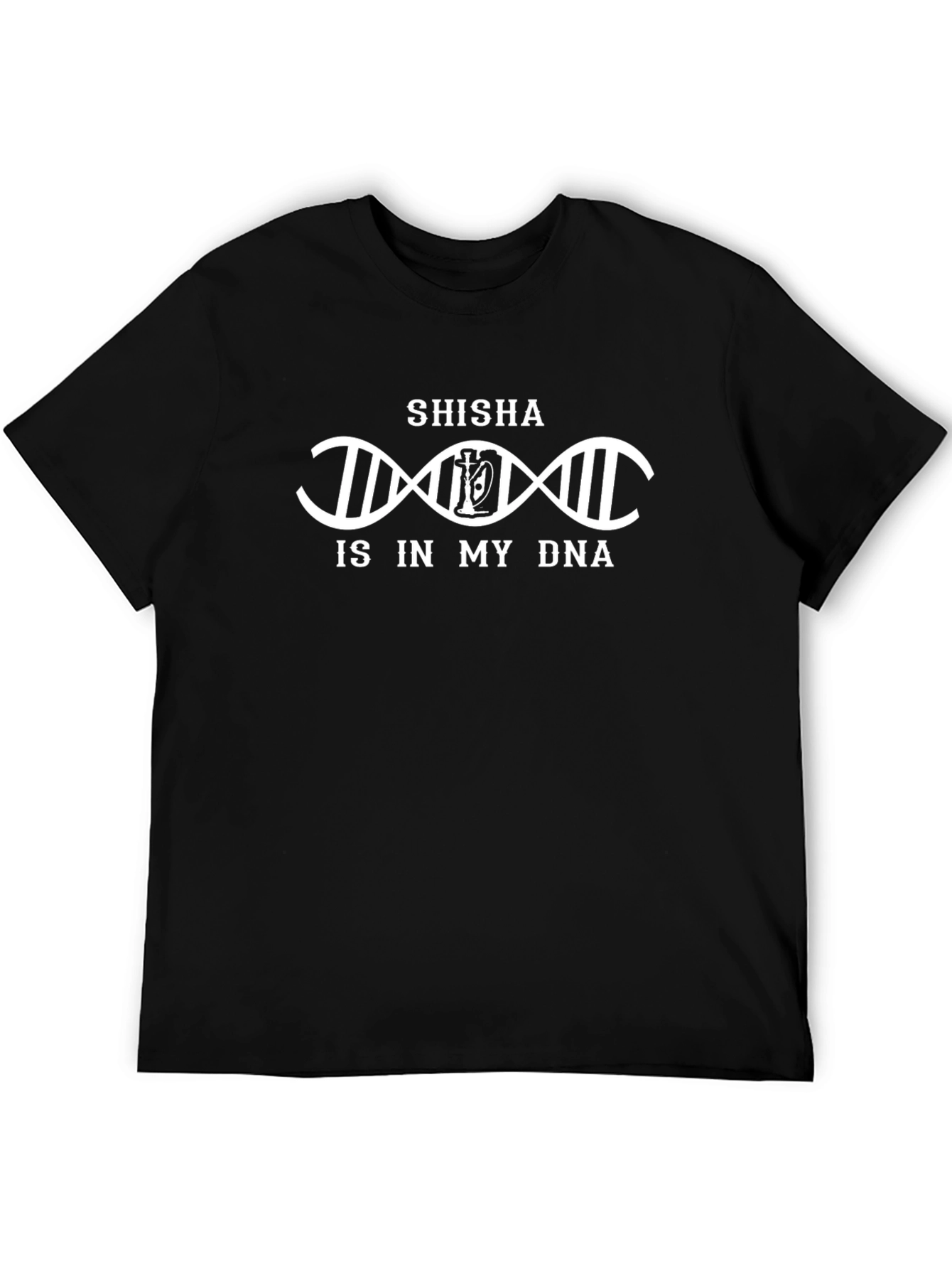 Shisha In My DNA Graphic T-Shirt - Black