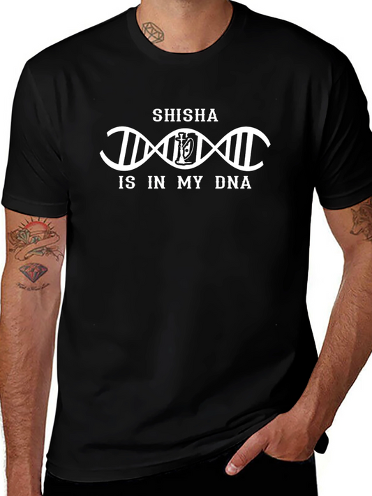 Shisha In My DNA Graphic T-Shirt - Black