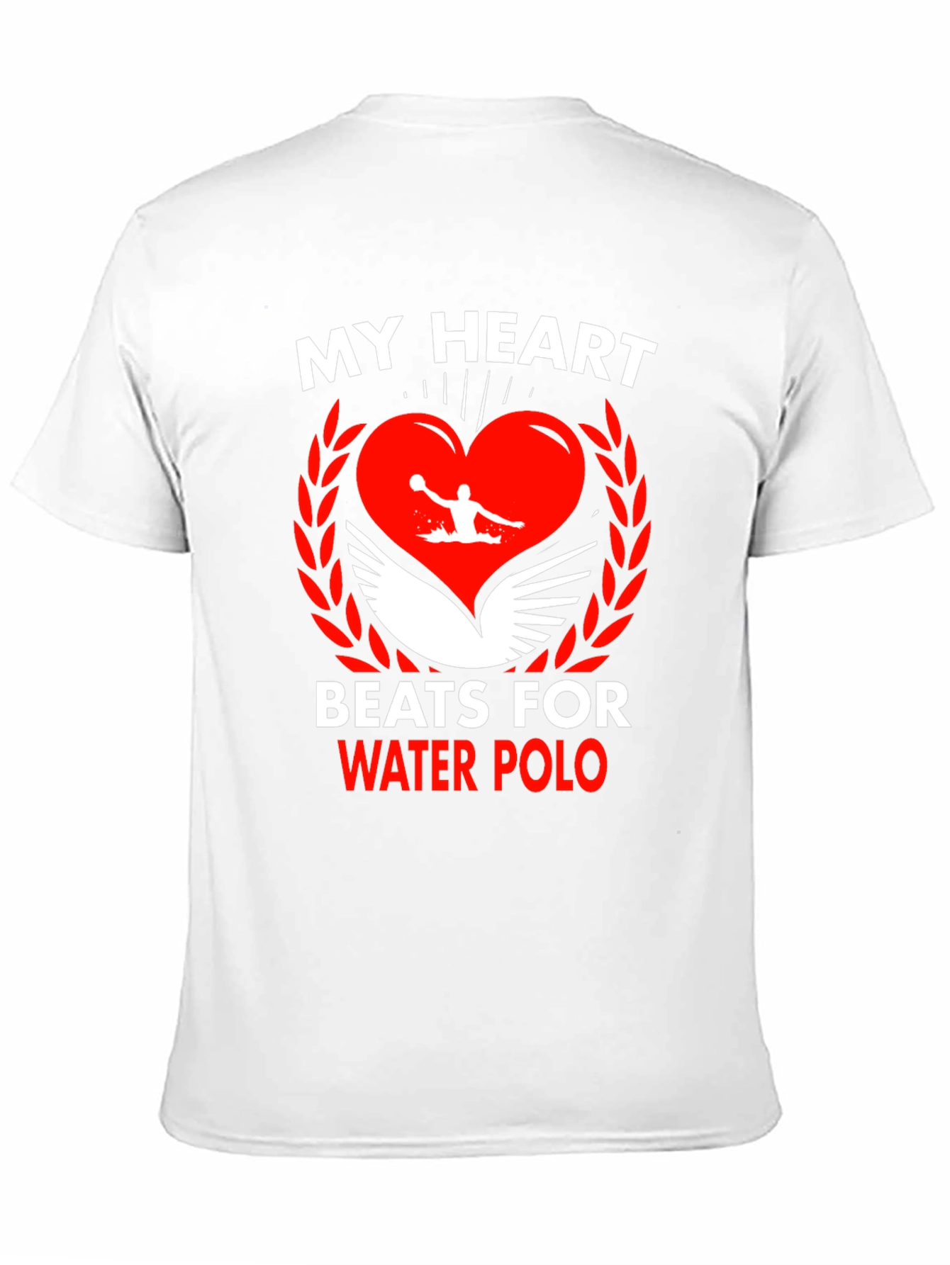 Water Polo Heartbeat T-Shirt