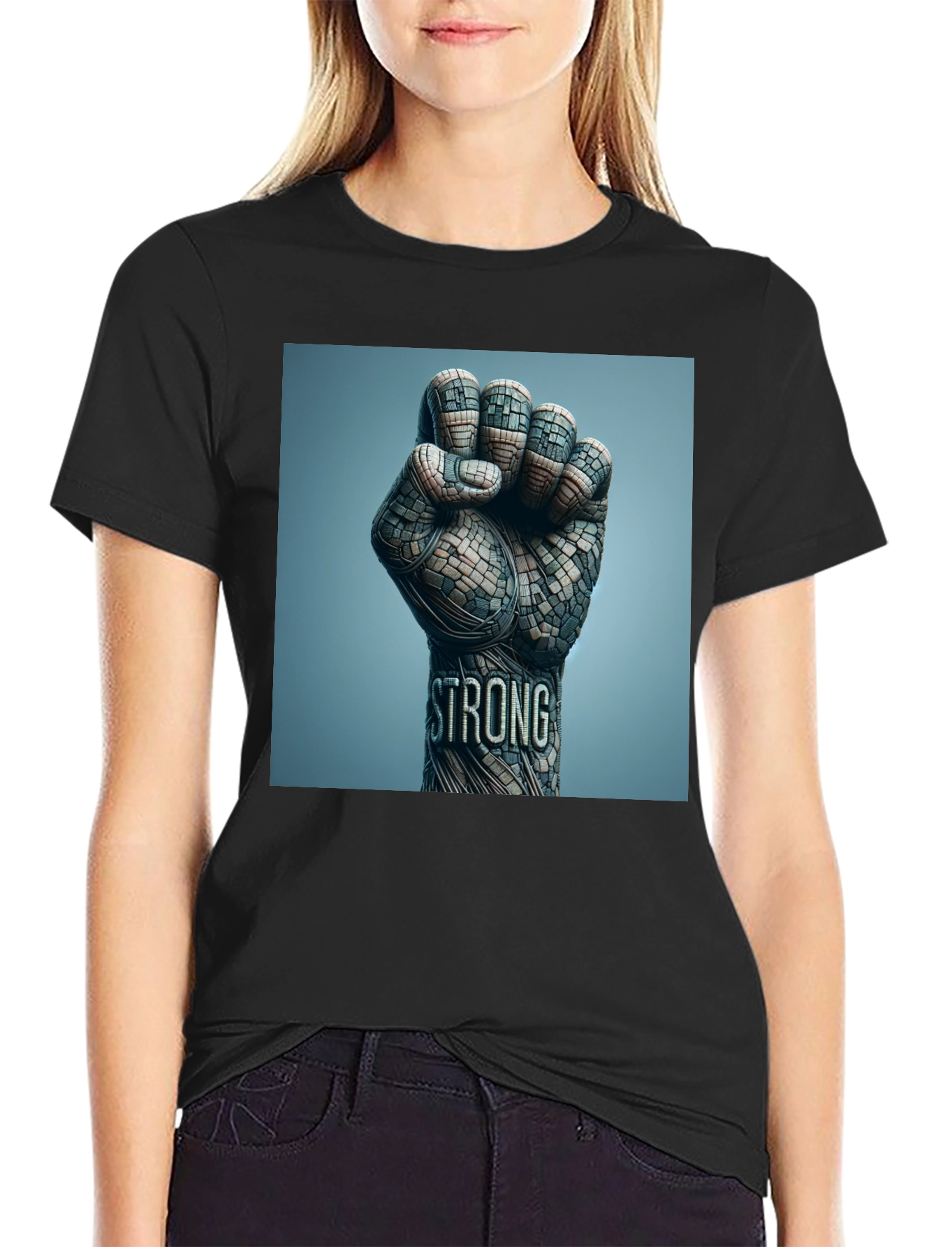 Empowered Strength Graphic T-Shirt