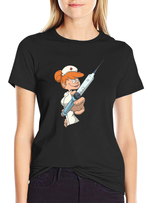 Cartoon Nurse T-Shirt