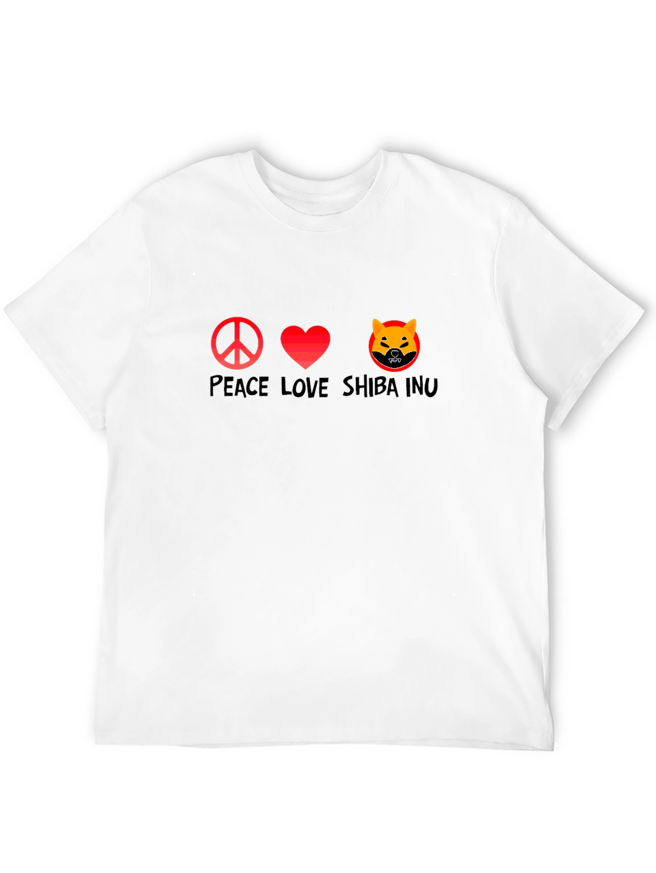 Peace Love Shiba Inu T-Shirt