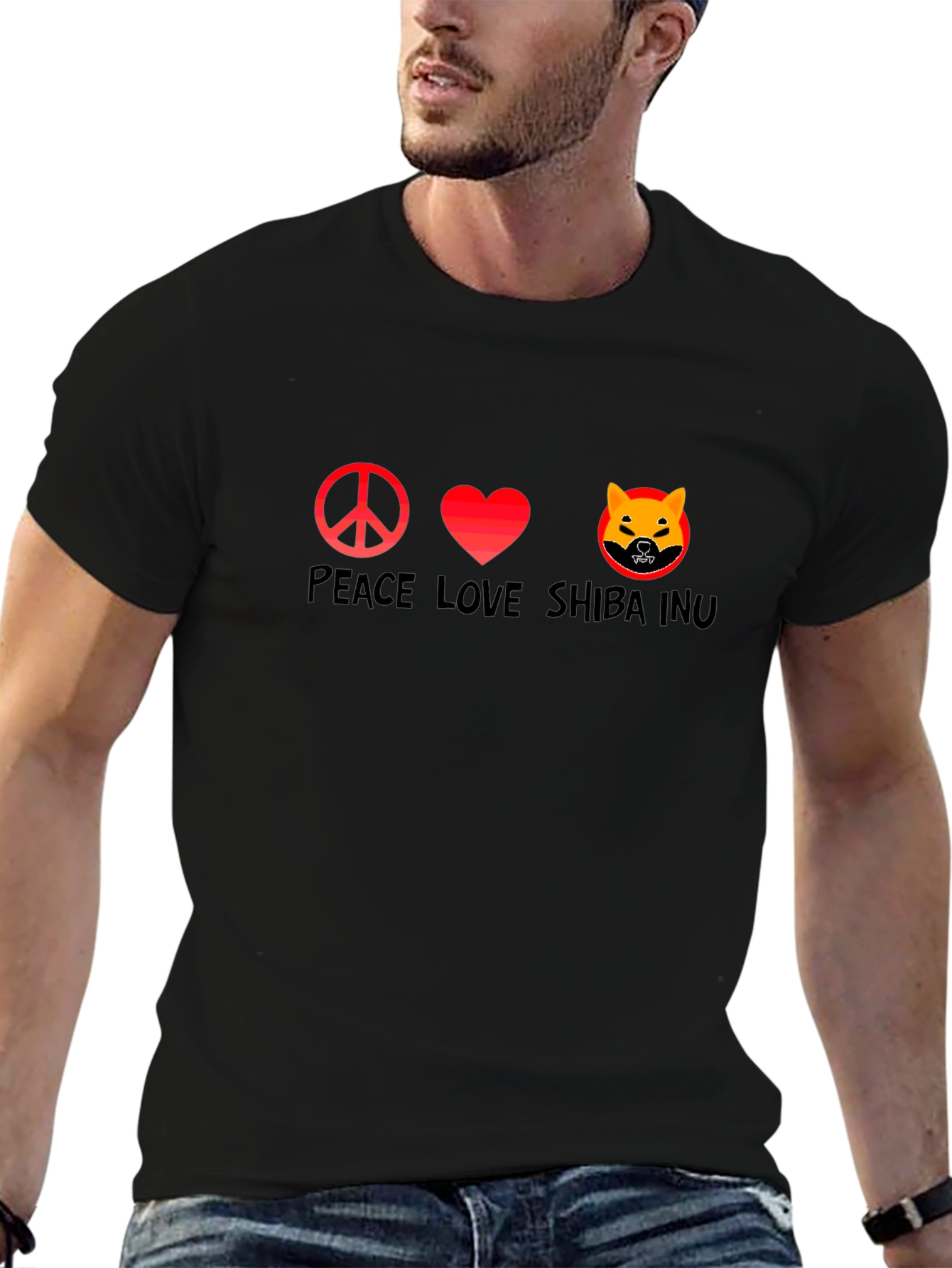 Peace Love Shiba Inu T-Shirt