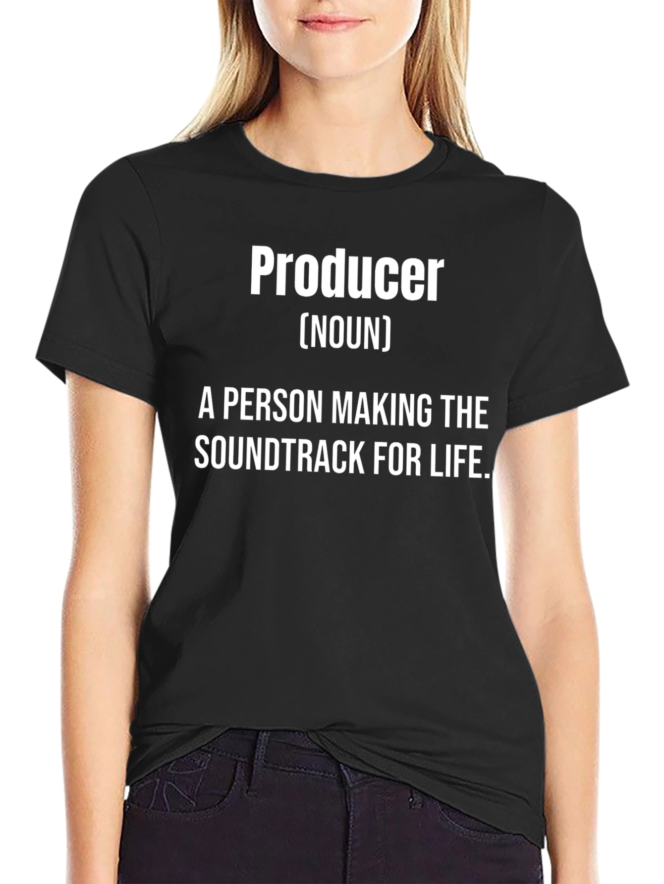 Producer Definition T-Shirt - Soundtrack For Life