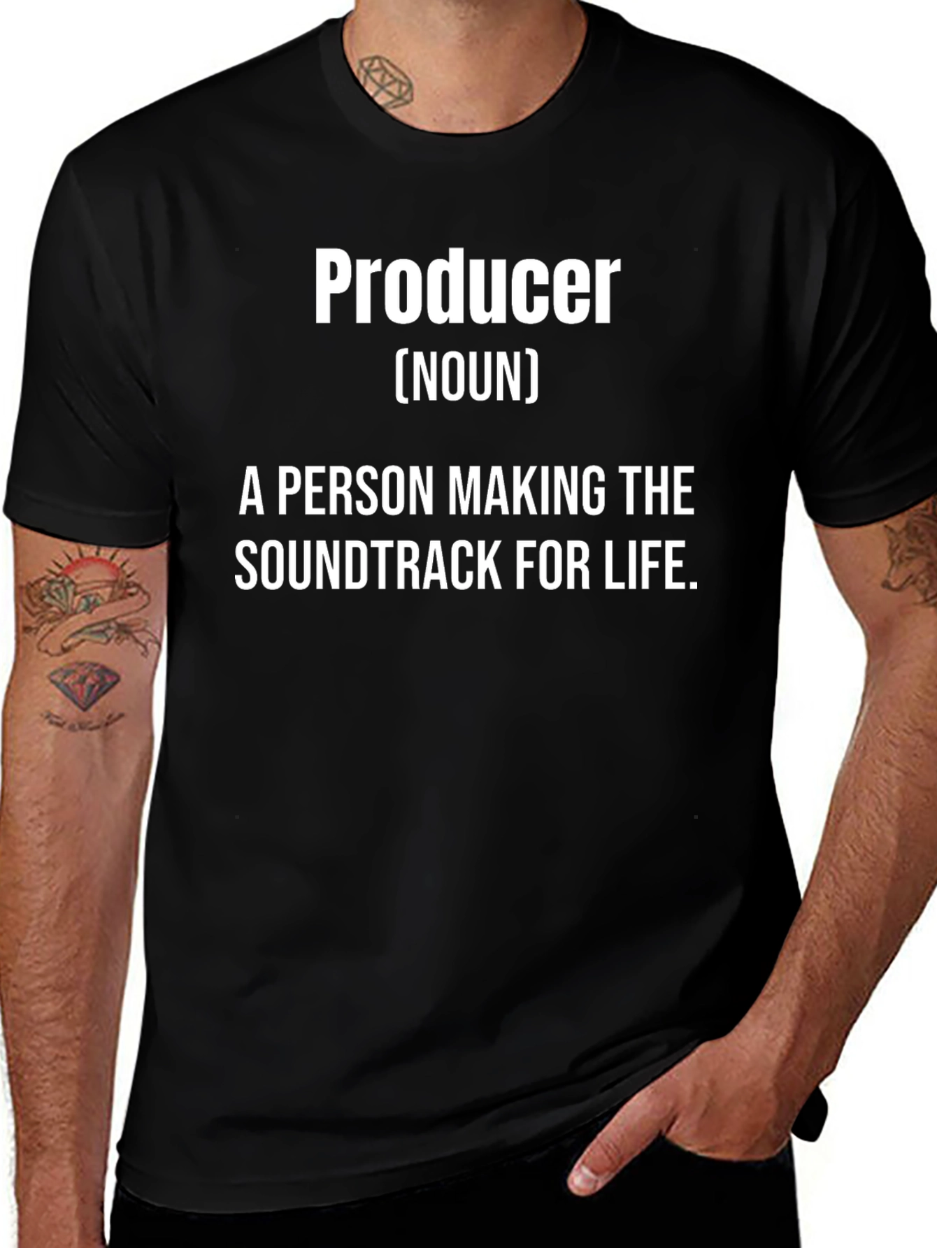 Producer Definition T-Shirt - Soundtrack For Life