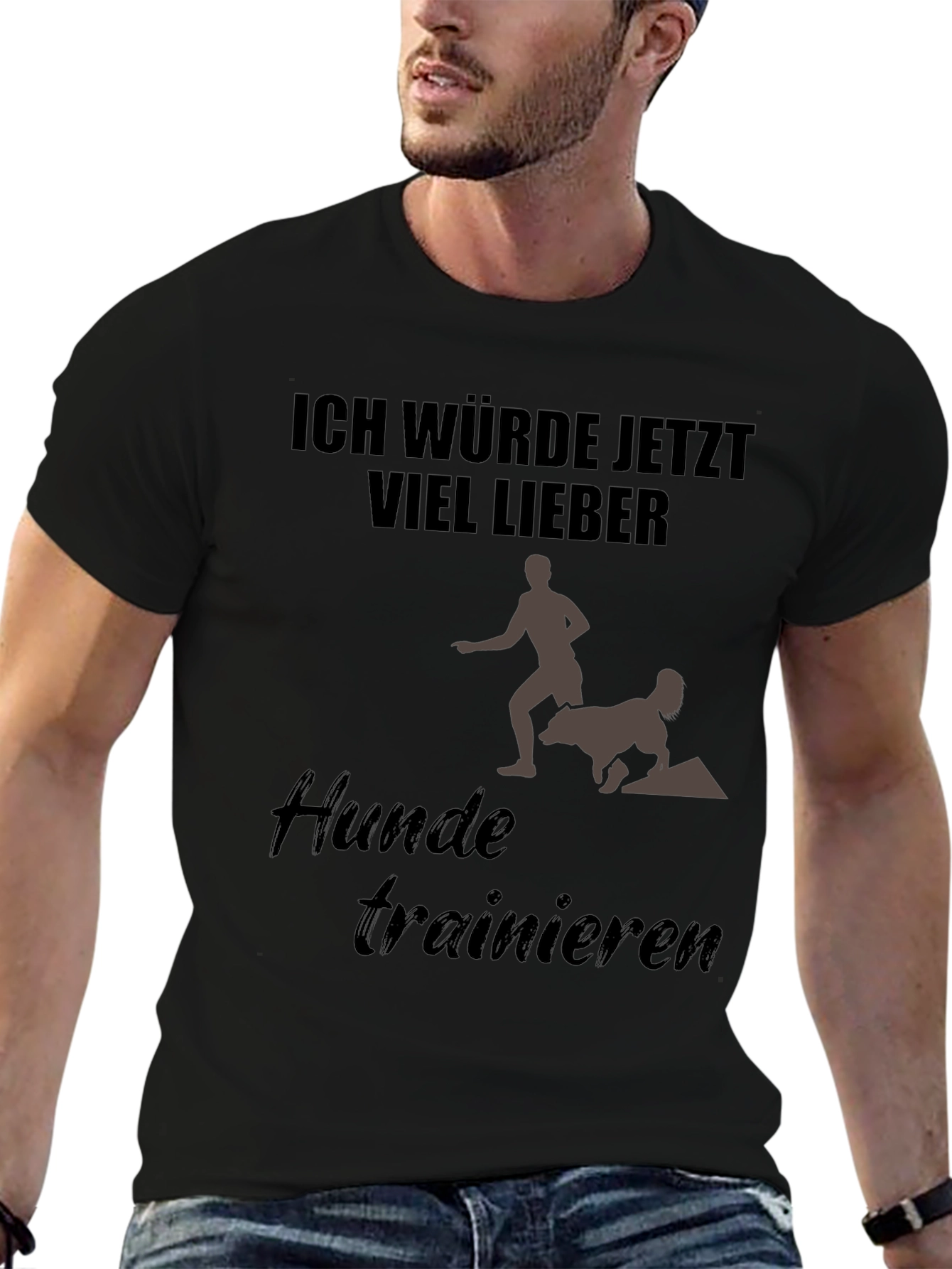 Ich Würde Jetzt Viel Lieber Dog Training T-Shirt