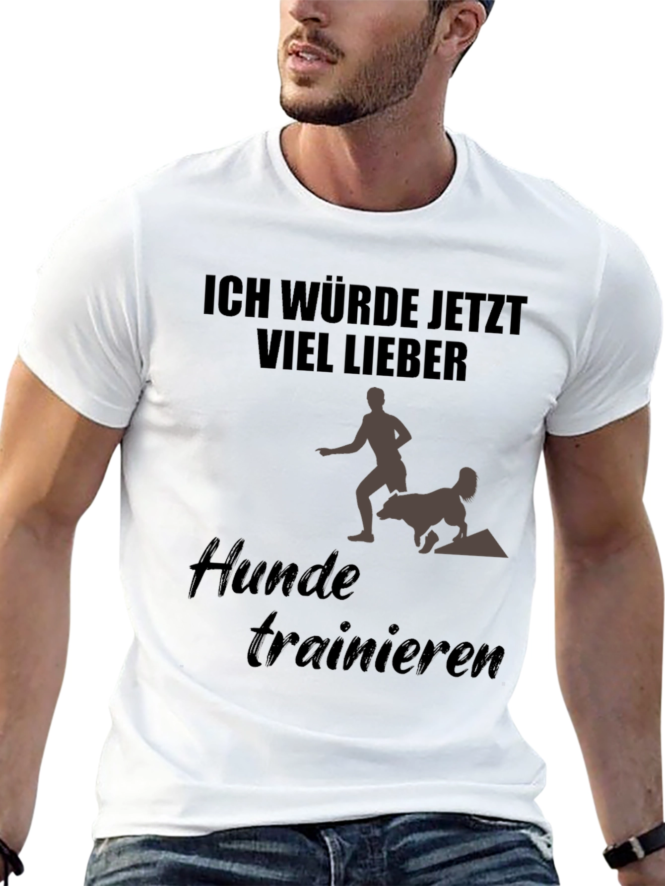 Ich Würde Jetzt Viel Lieber Dog Training T-Shirt