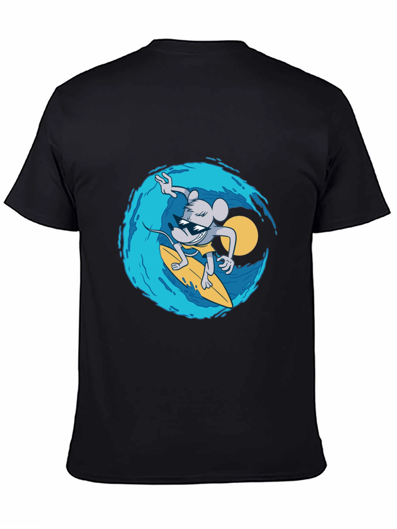 Surfing Mouse Graphic Tee