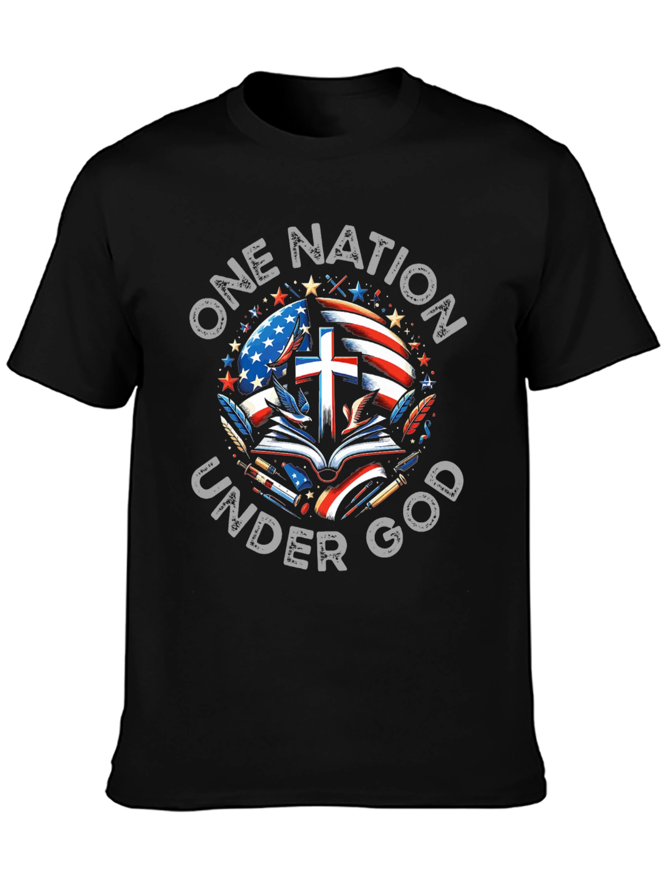 One Nation Under God Graphic Tee
