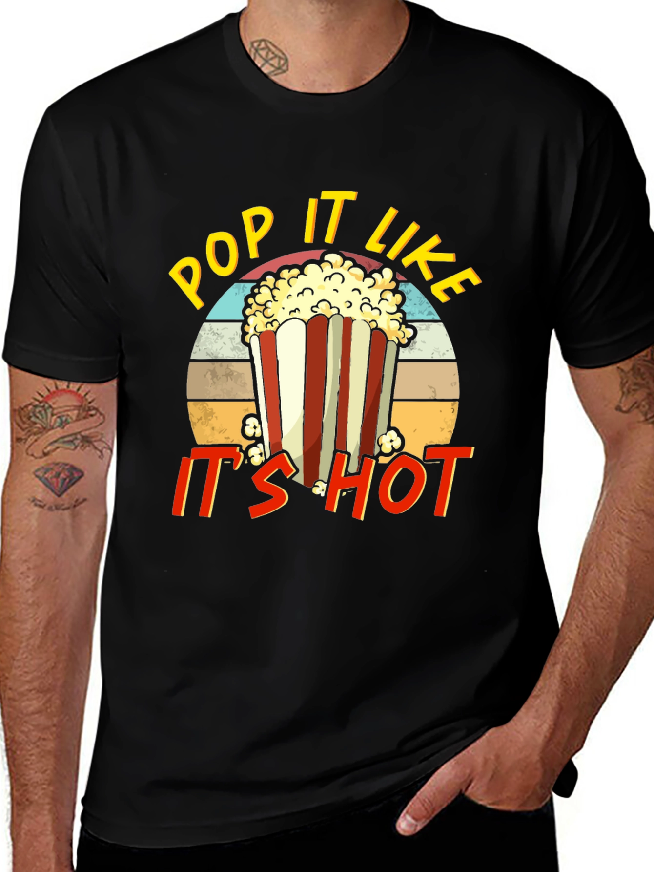 Pop It Like Its Hot Graphic T-Shirt