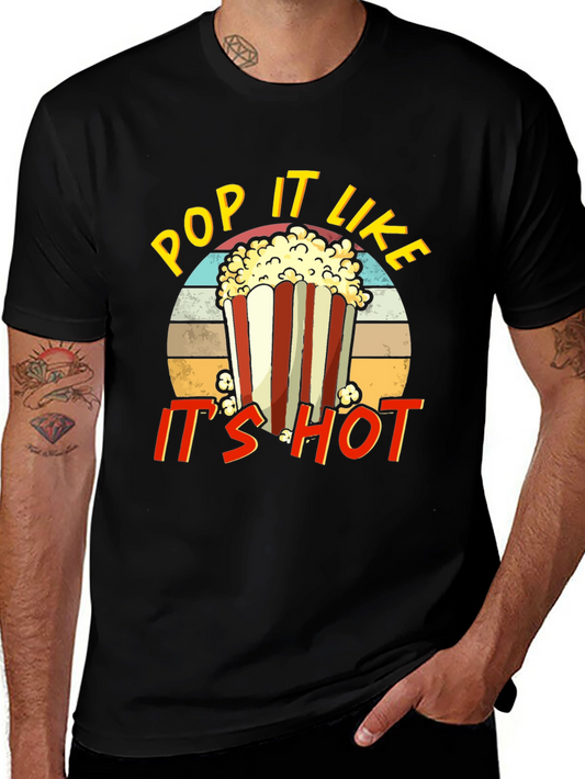 Pop It Like Its Hot Graphic T-Shirt