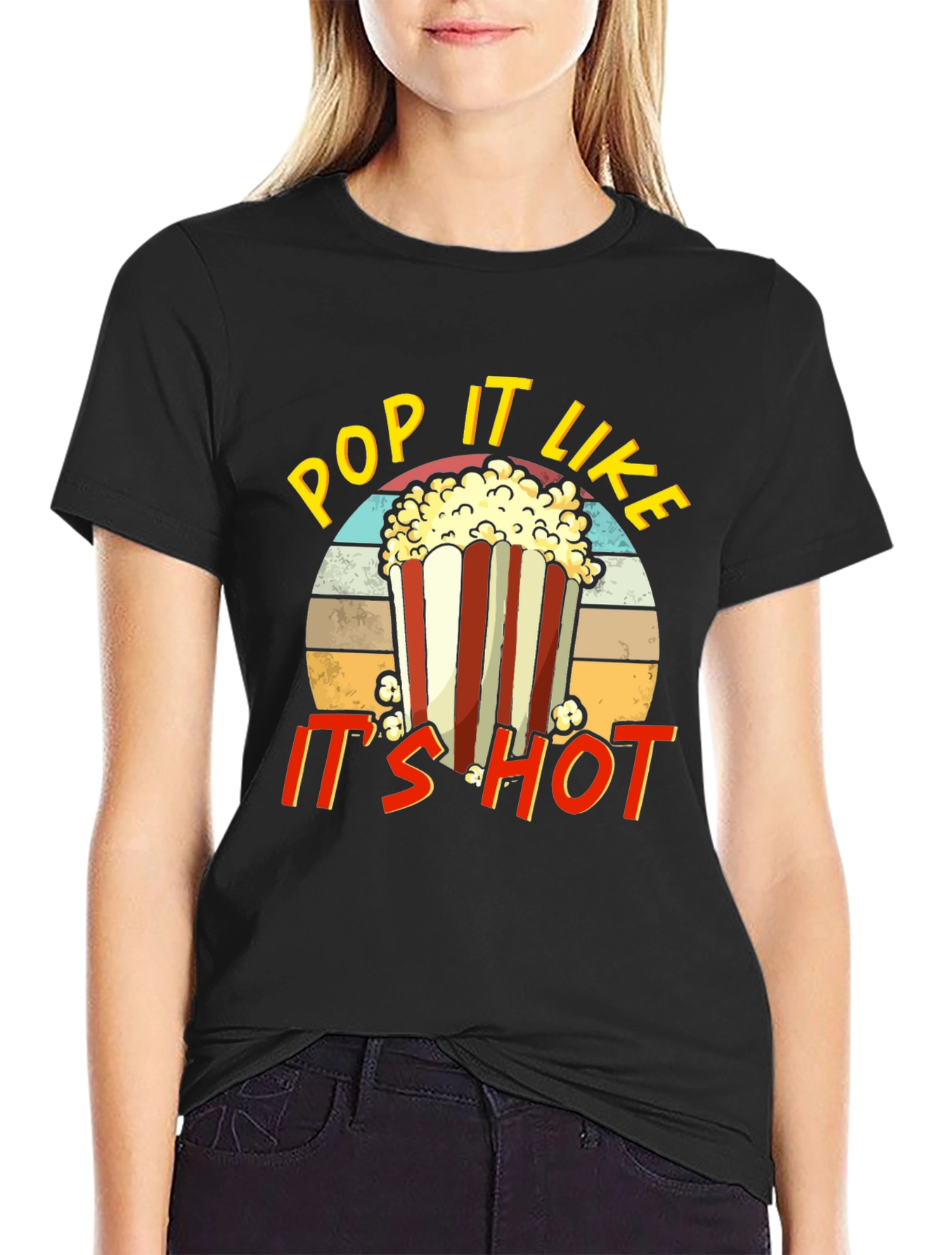 Pop It Like Its Hot Graphic T-Shirt
