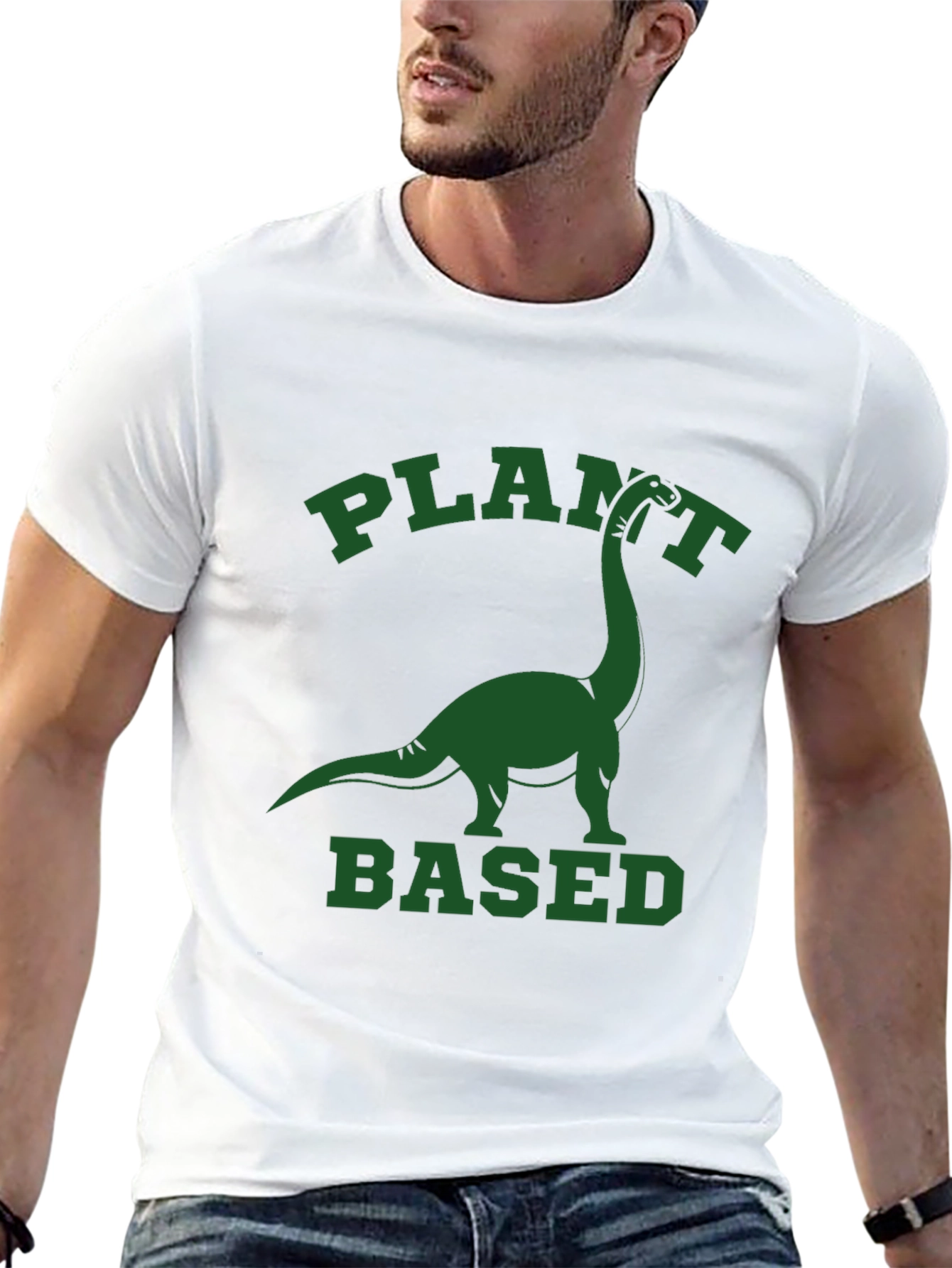 Plant Based Dinosaur Graphic Tee
