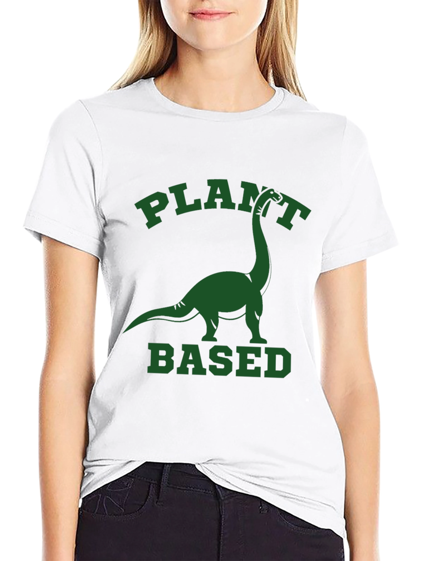 Plant Based Dinosaur Graphic Tee