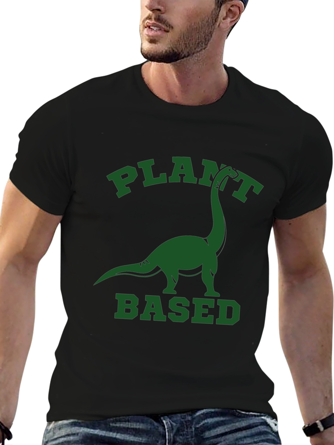 Plant Based Dinosaur Graphic Tee