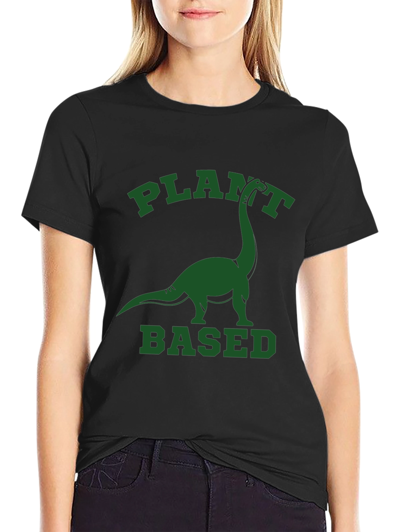 Plant Based Dinosaur Graphic Tee