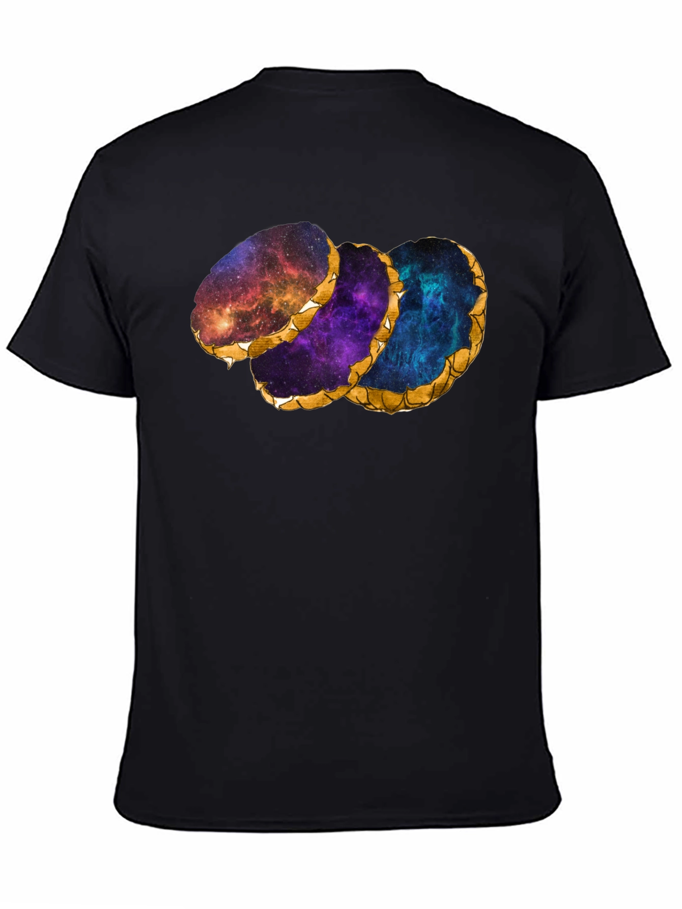 Galaxy Agate Slice Graphic T-Shirt