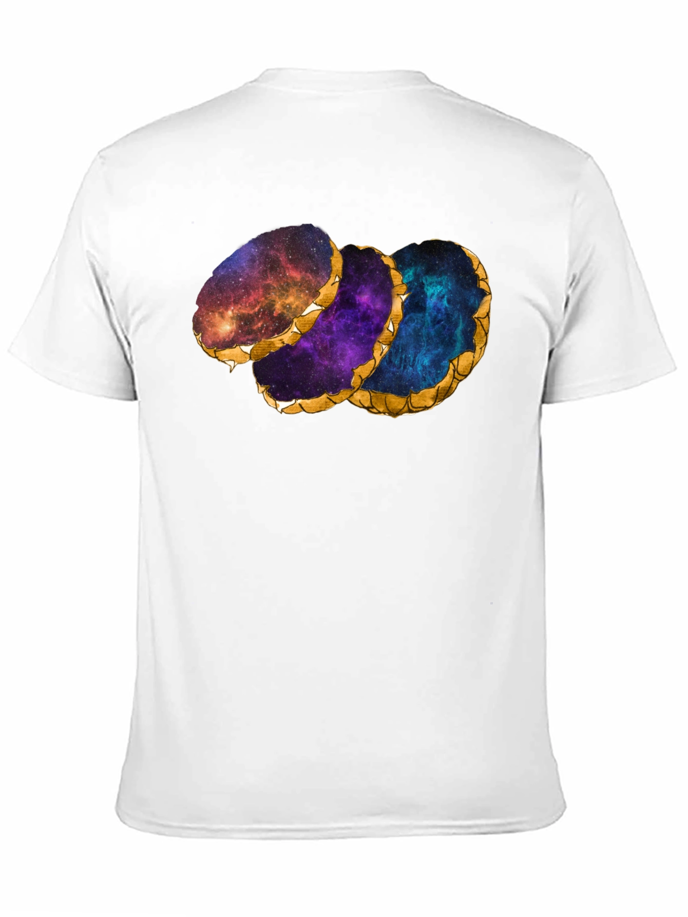 Galaxy Agate Slice Graphic T-Shirt
