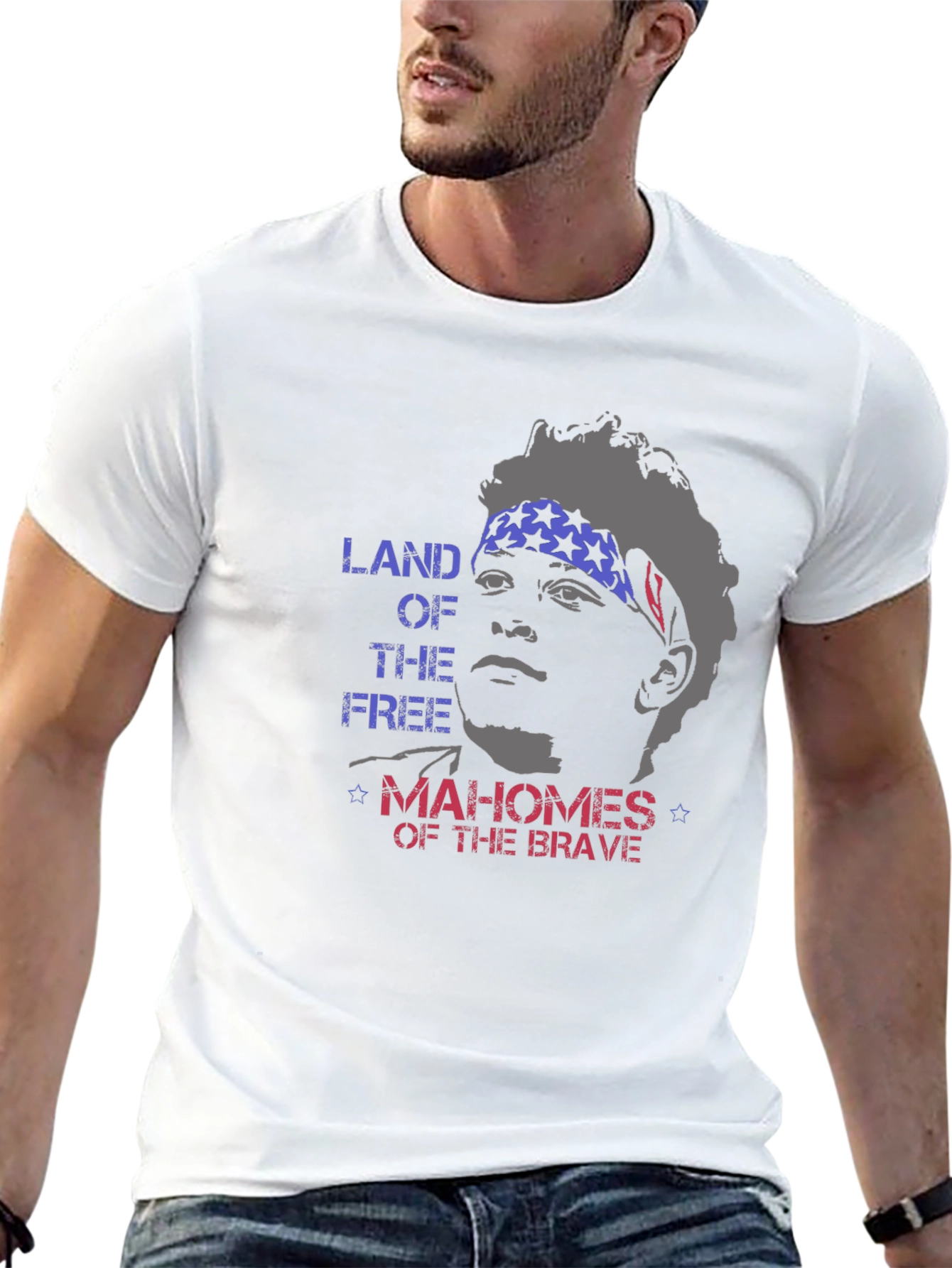 Mahomes Land of the Free T-Shirt