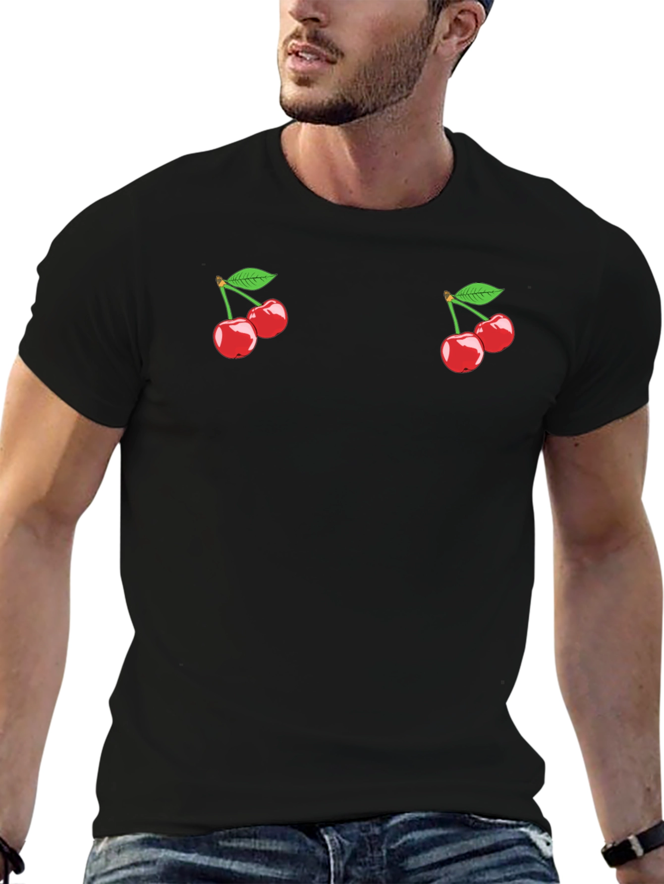 Cherries Graphic Tee - Quirky Style