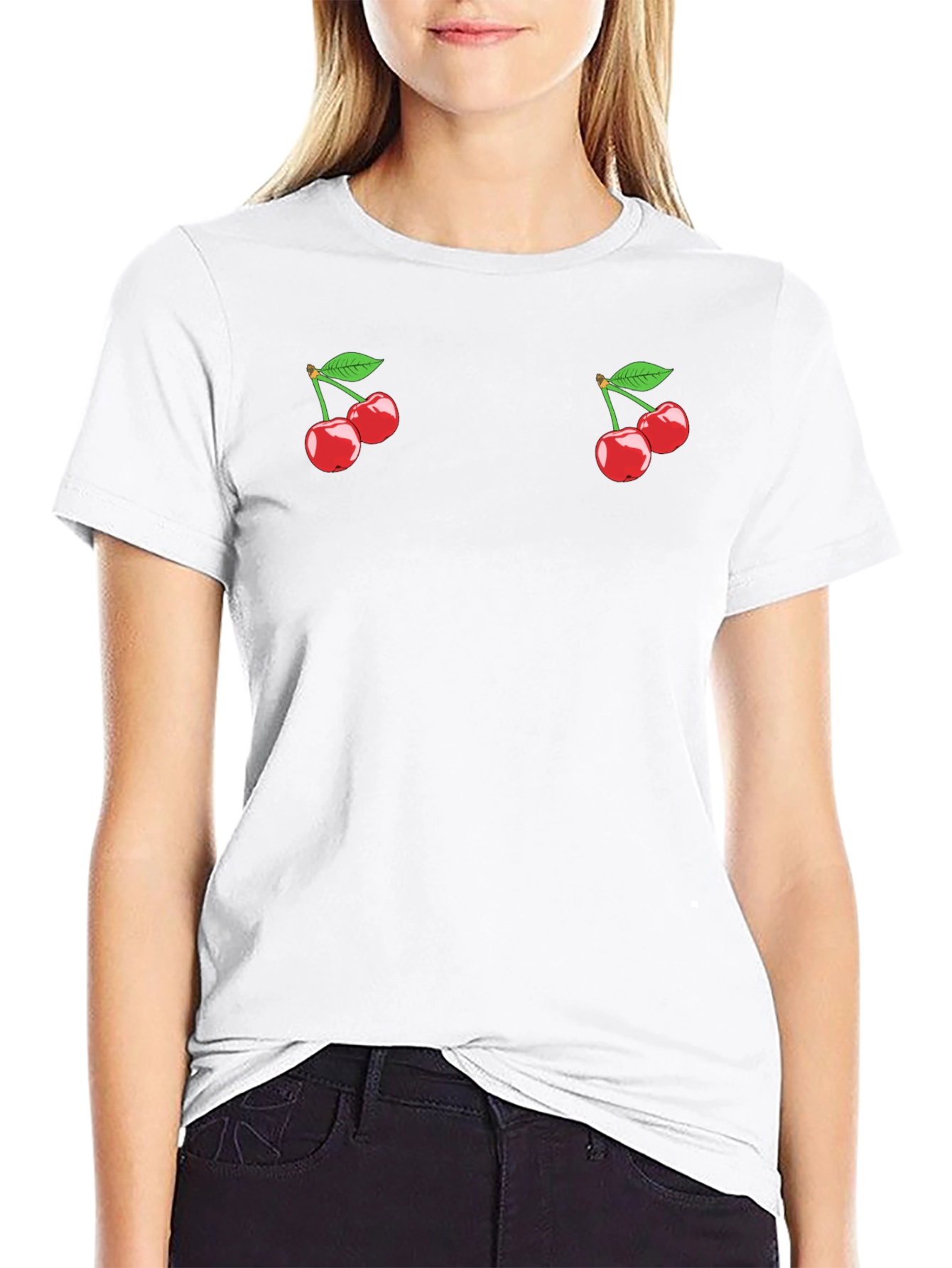 Cherries Graphic Tee - Quirky Style