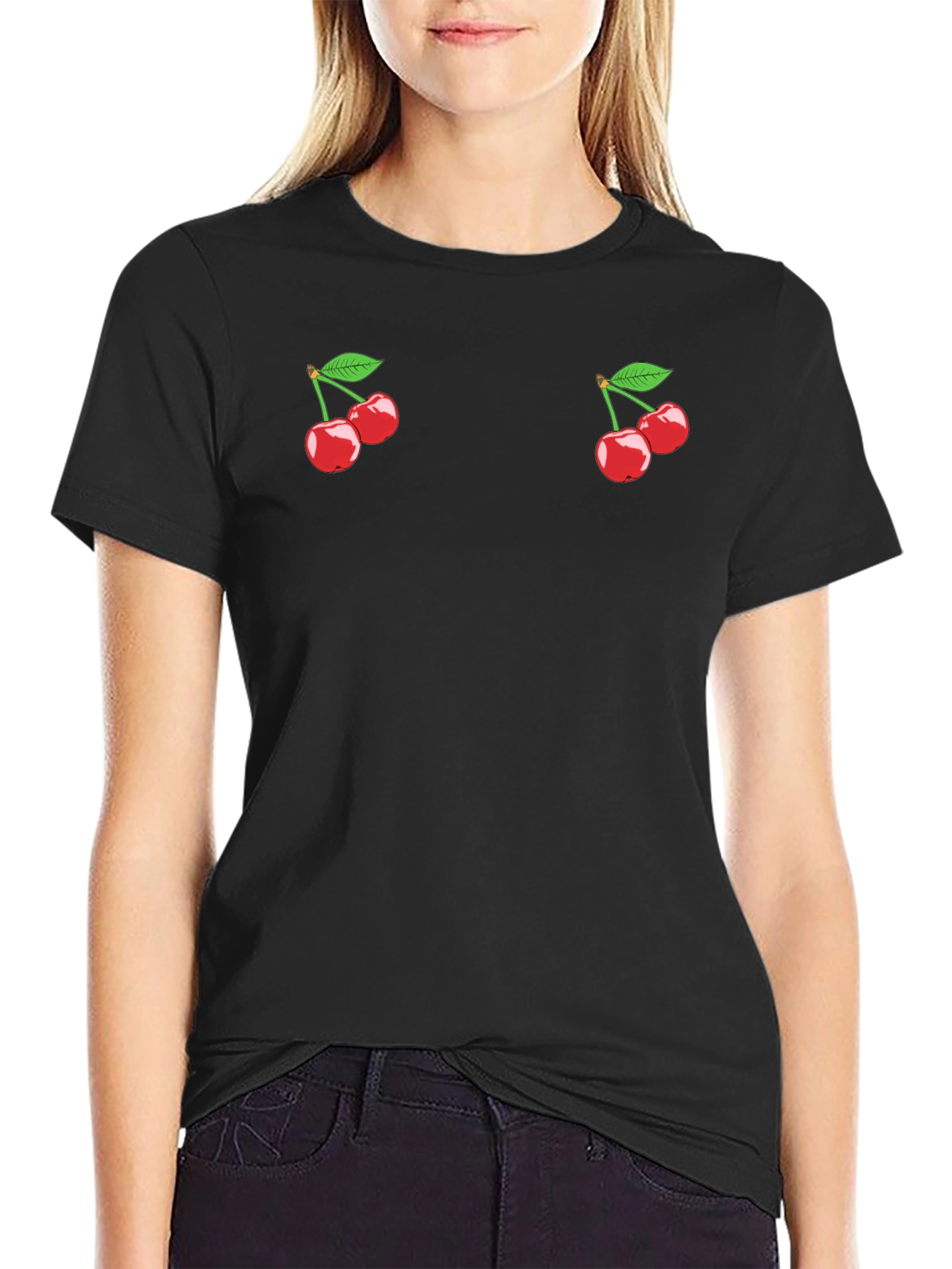 Cherries Graphic Tee - Quirky Style