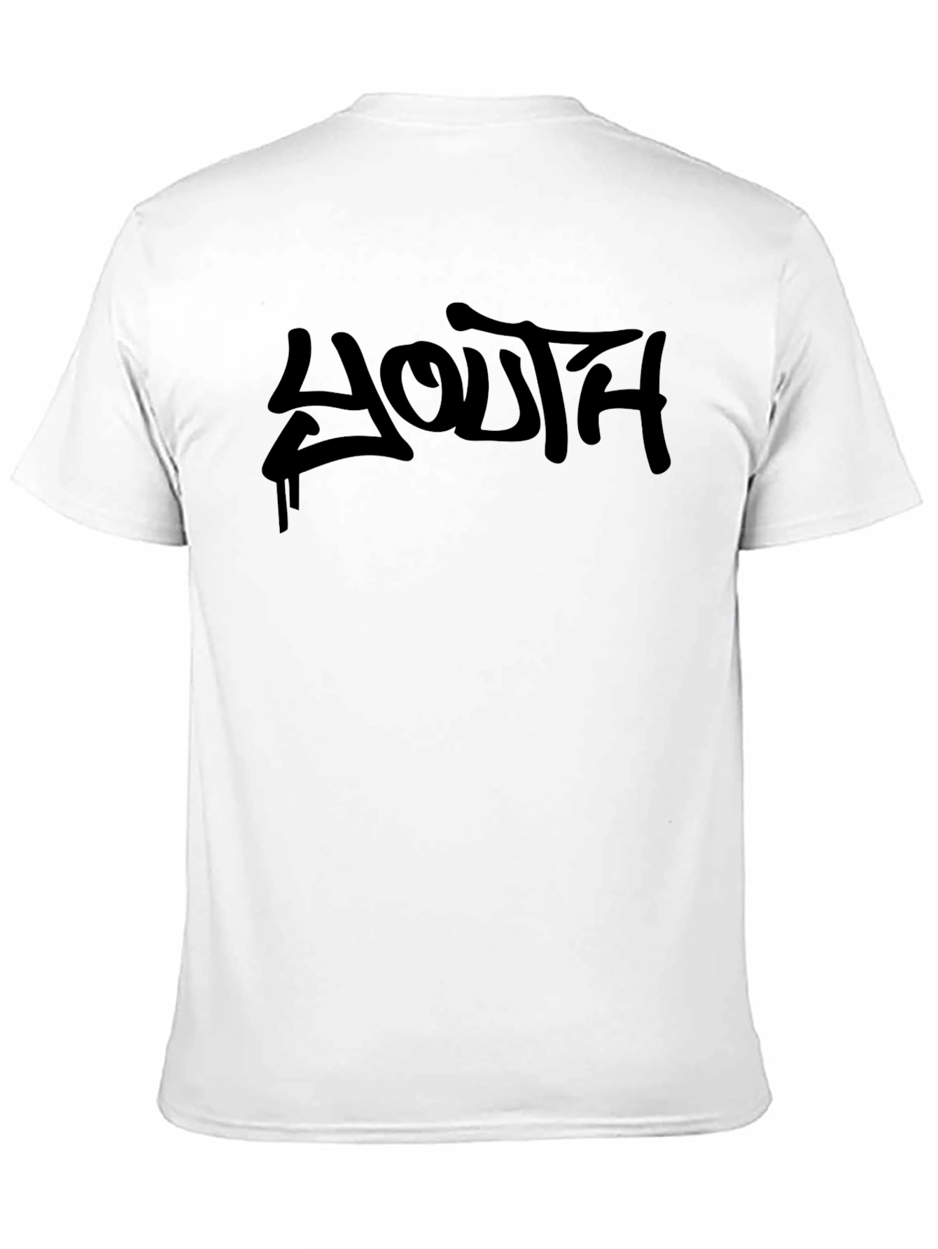 Youth Graffiti Style Black T-Shirt