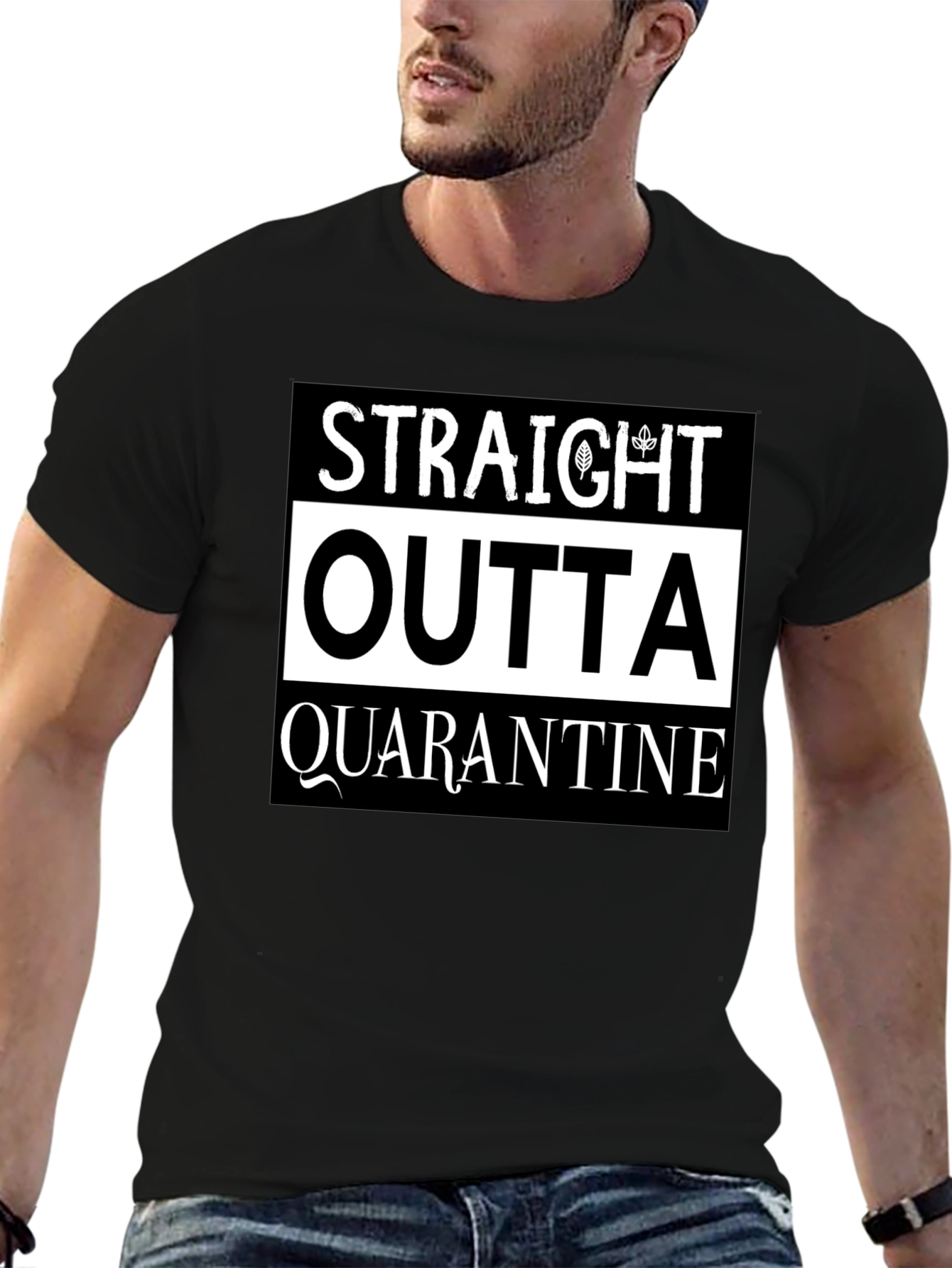 Straight Outta Quarantine Graphic Tee