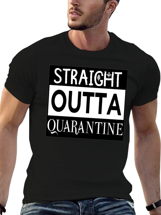 Straight Outta Quarantine Graphic Tee