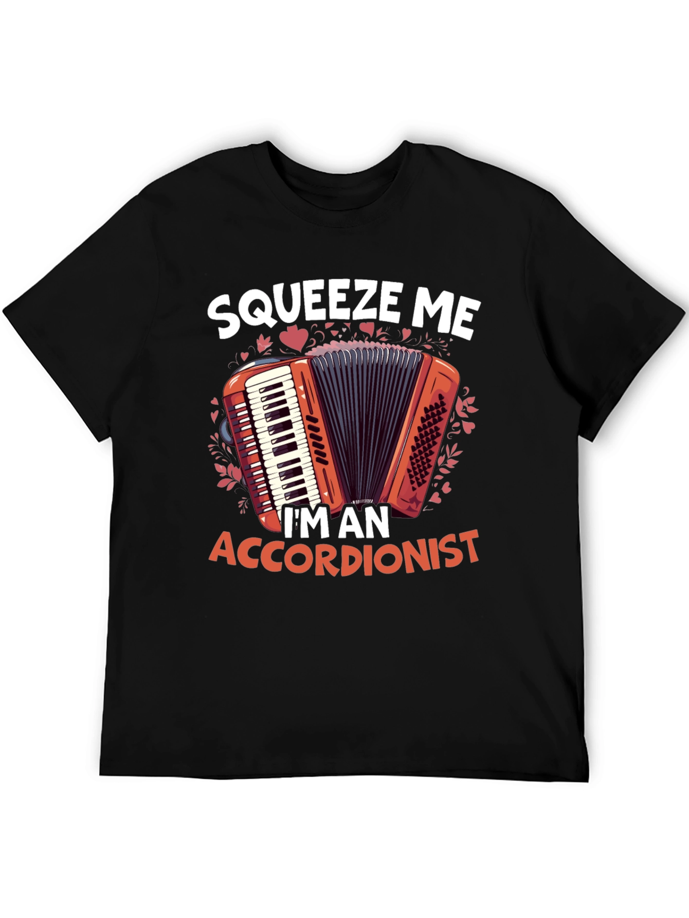 Squeeze Me Accordionist T-Shirt